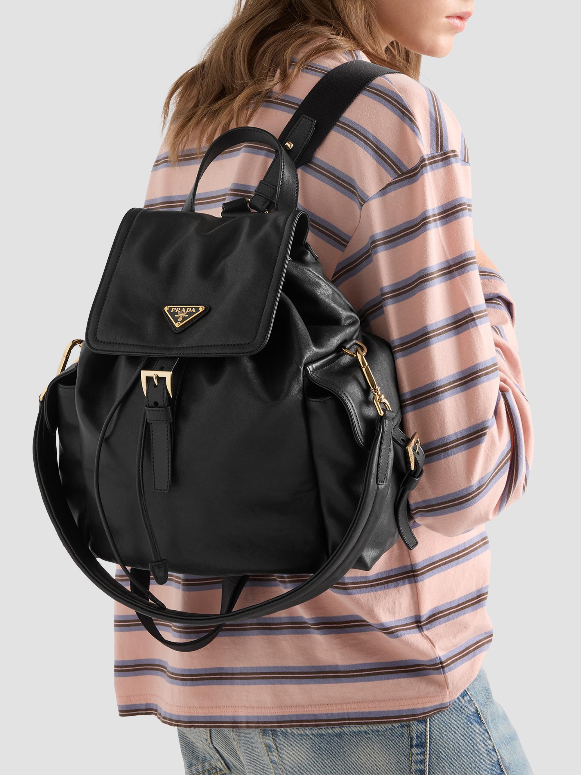 black pu leather school backpack with gold zipper Women's Full Grain Genuine Leather College Bag for Work or Travel New @sanrio Chococat styles Wipe off the area Colour:Misty Rose Pink BTS Backpack