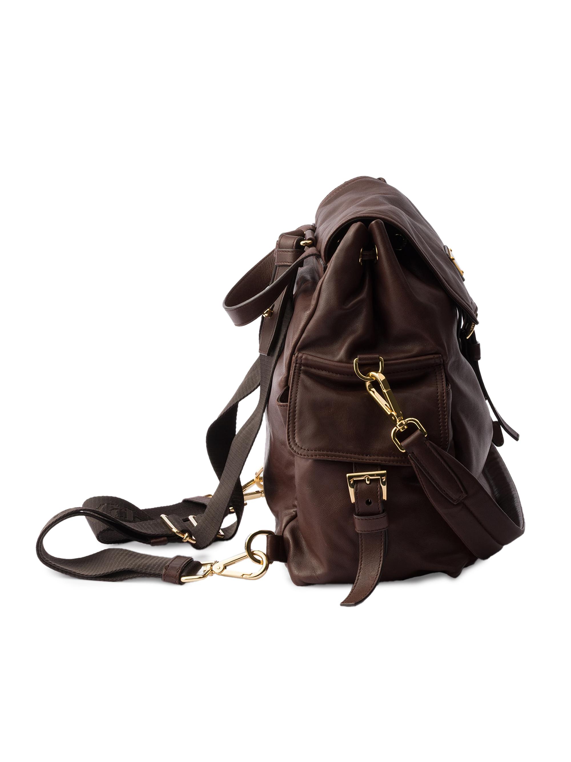 Prada Explore Medium Nappa Leather Backpack | Saks Fifth Avenue