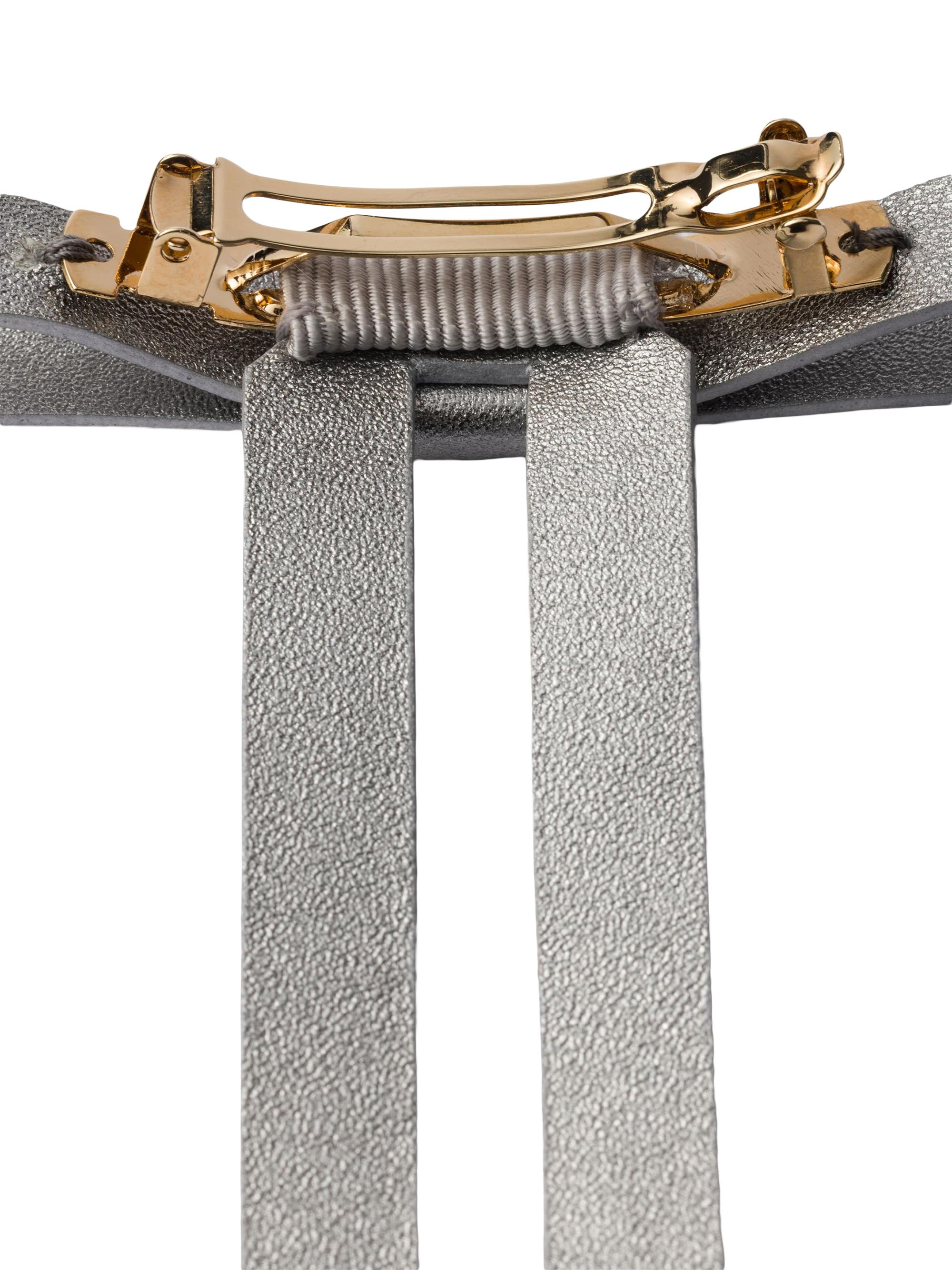 Prada Nappa Leather Hair Clip | Saks Fifth Avenue