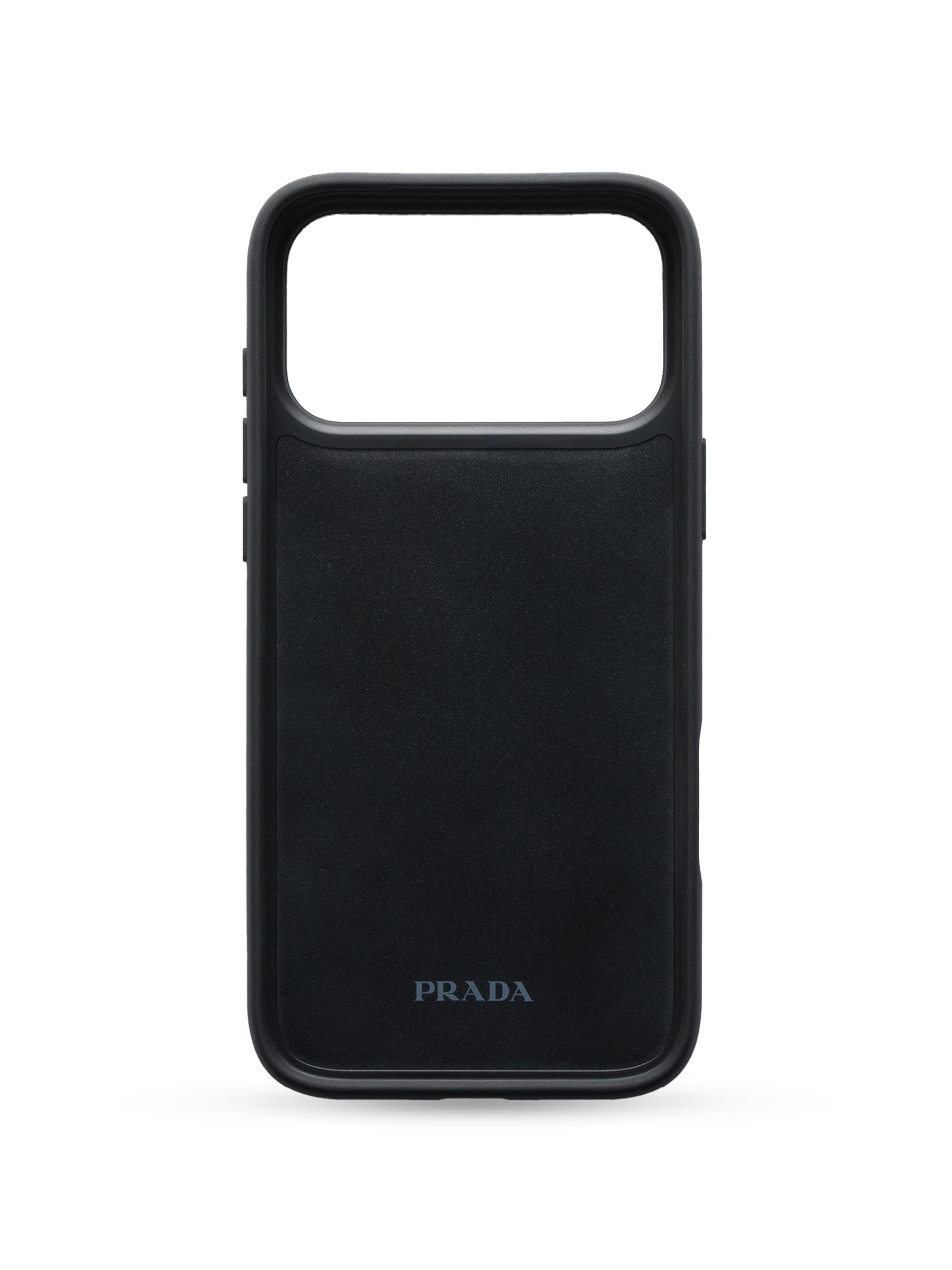 Prada Saffiano Leather Case for iPhone 17 Pro | Saks Fifth Avenue