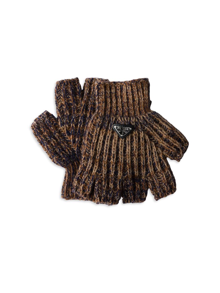 Prada Wool and Cashmere Gloves | Saks Fifth Avenue