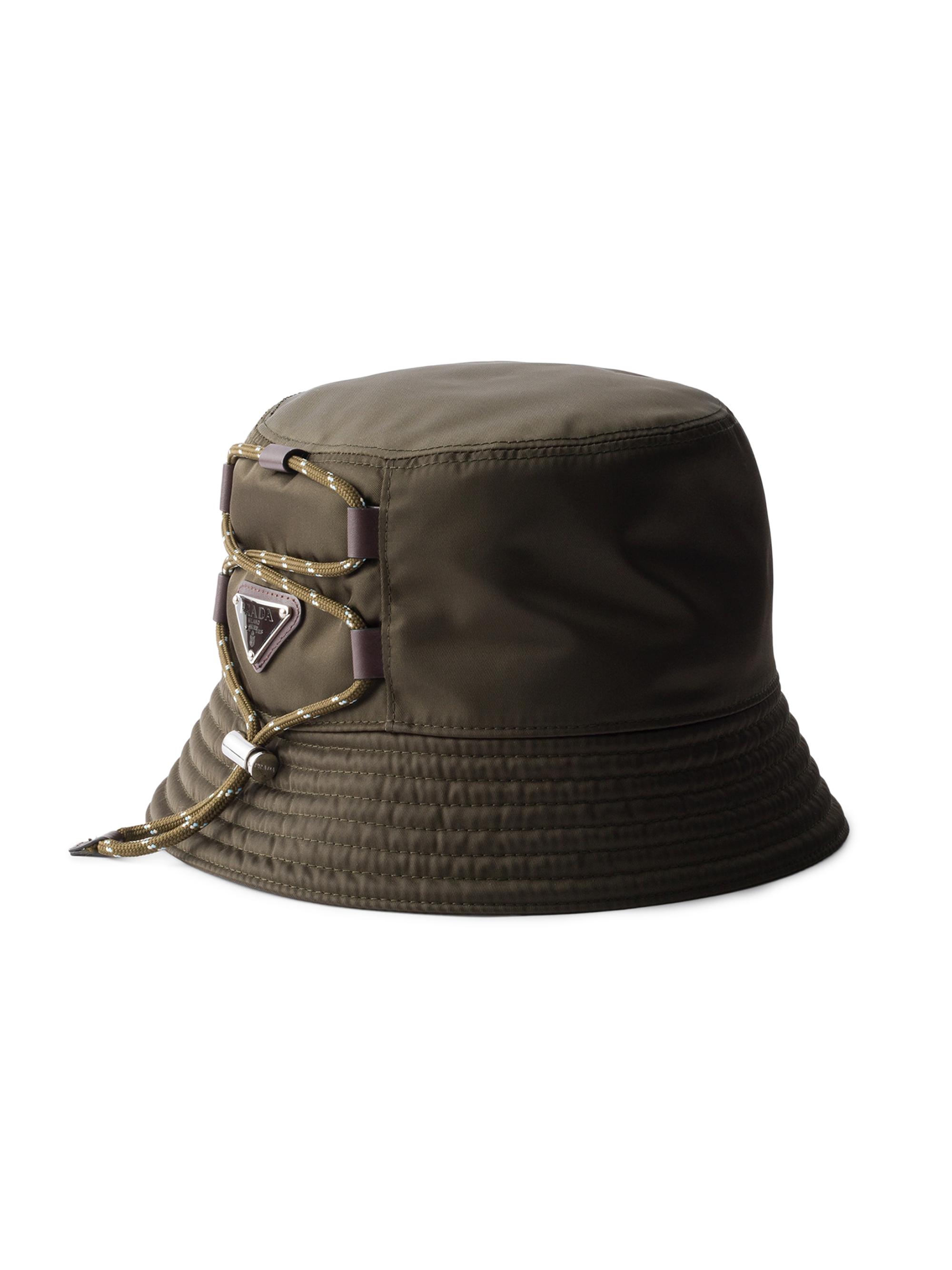 Prada Men's Re-Nylon Bucket Hat - Green | Thumbnail 6