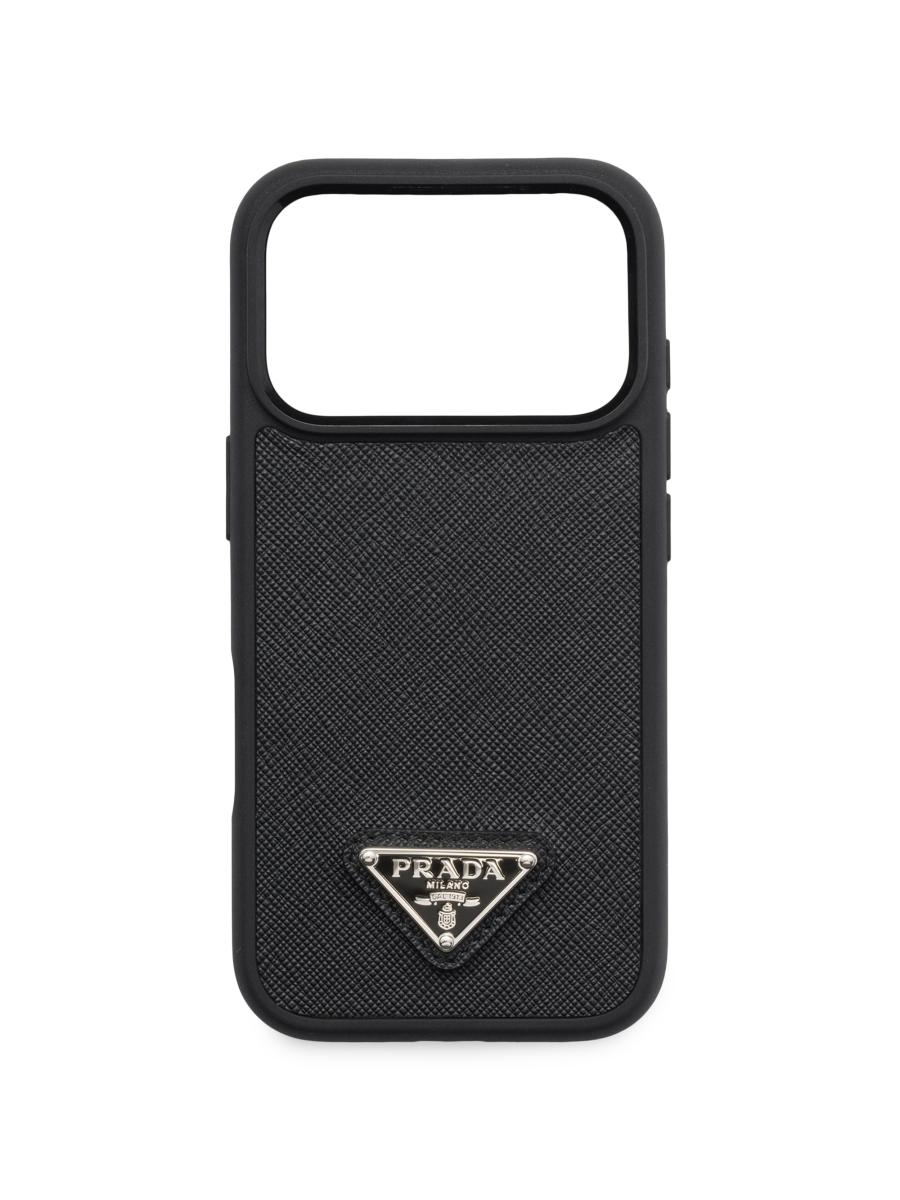 Prada Saffiano Leather Case for iPhone 17 Pro | Saks Fifth Avenue