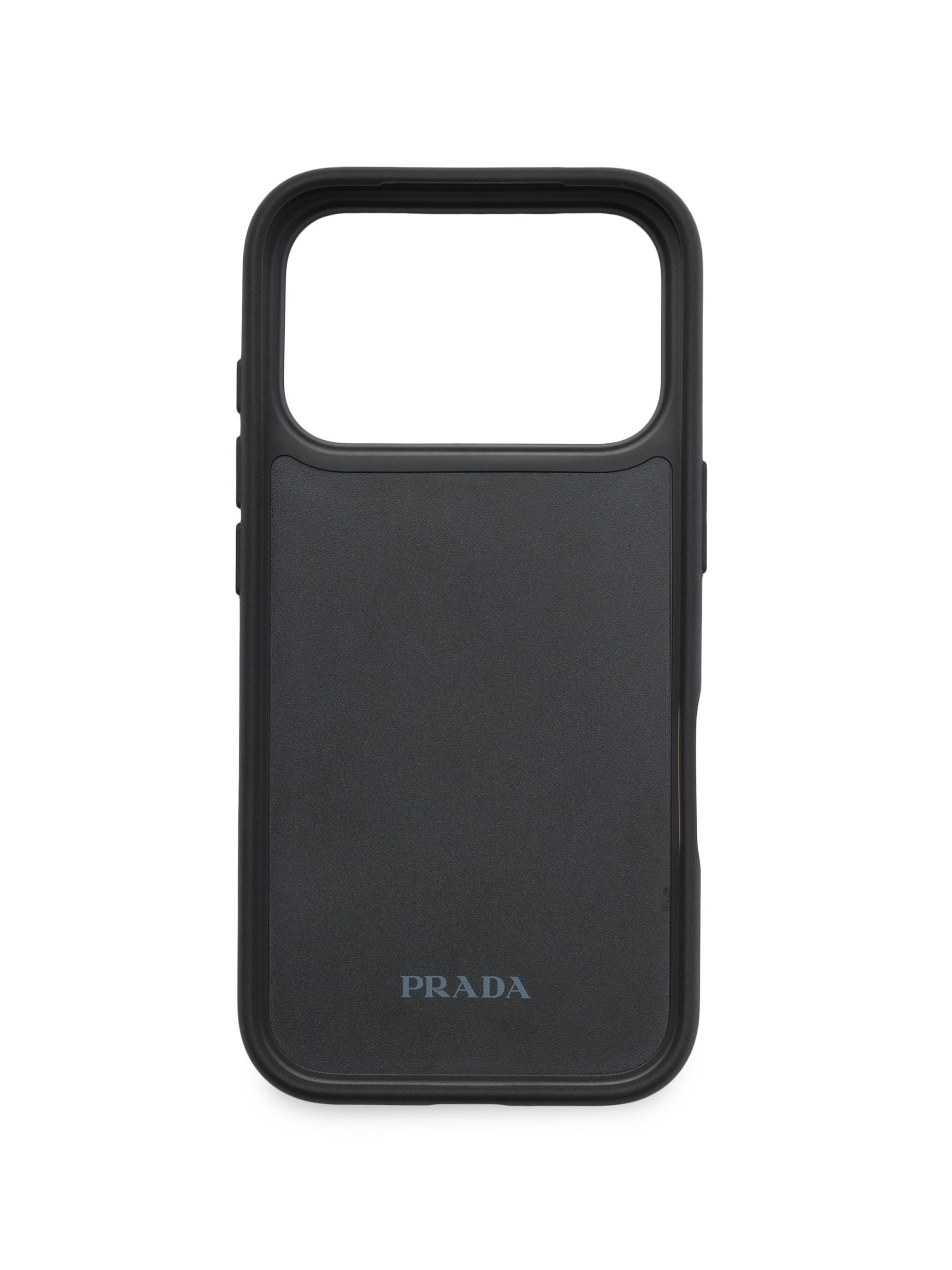 Prada Saffiano Leather Case for iPhone 17 Pro | Saks Fifth Avenue