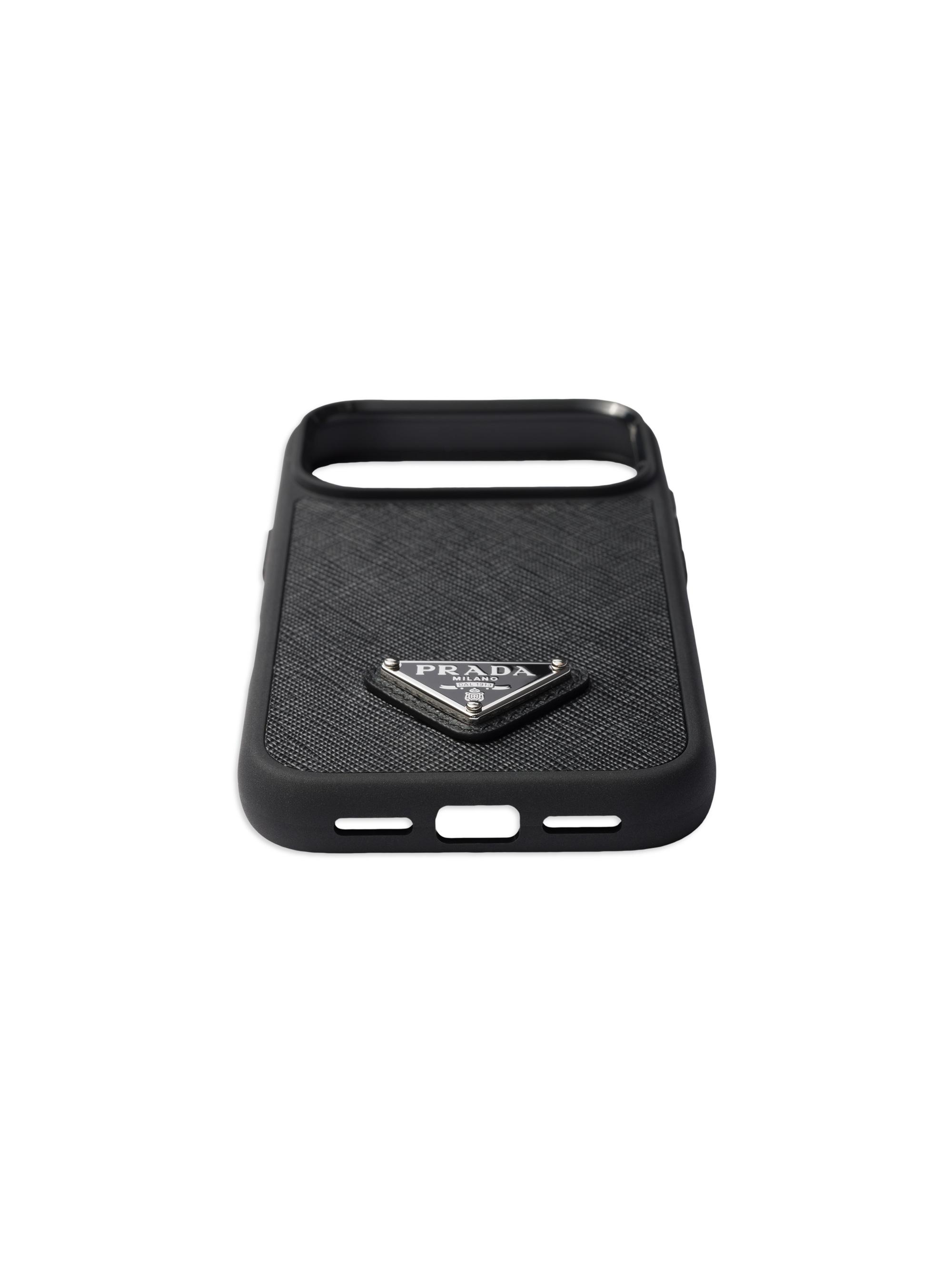 Prada Saffiano Leather Case for iPhone 17 Pro | Saks Fifth Avenue