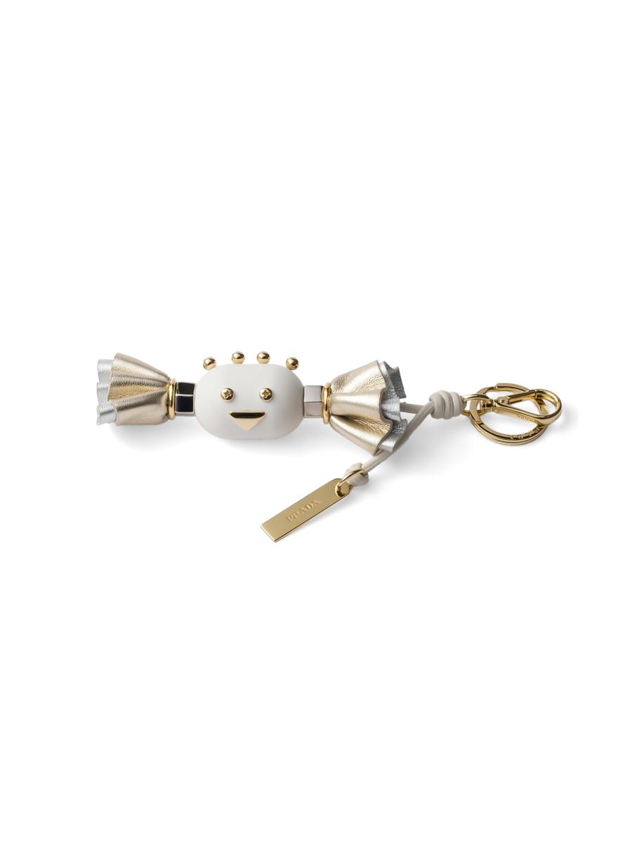 Prada Candy Plexiglas and Leather Key Ring Charm | Saks Fifth Avenue