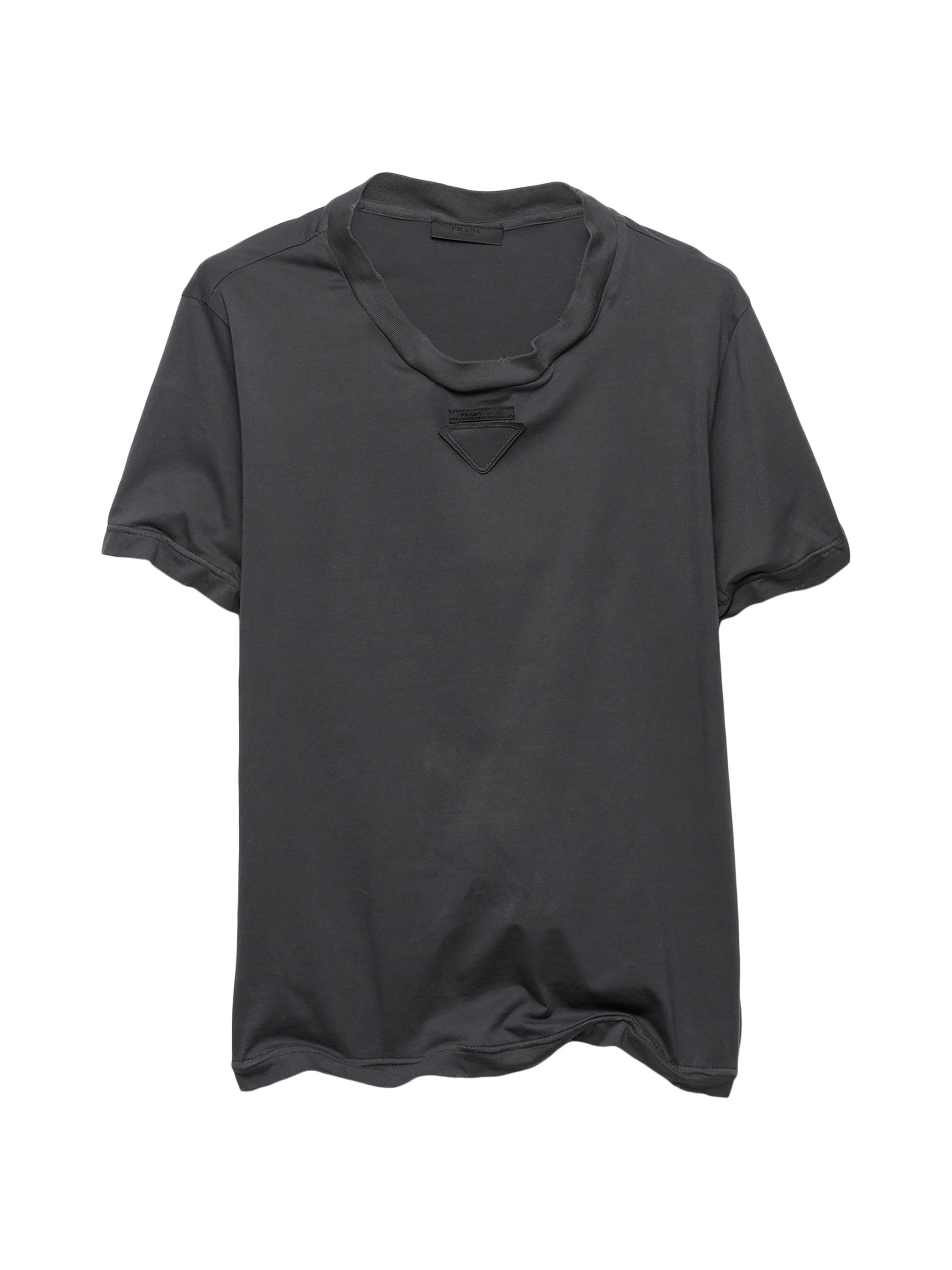 Prada Re-Nylon and Jersey T-Shirt | Saks Fifth Avenue