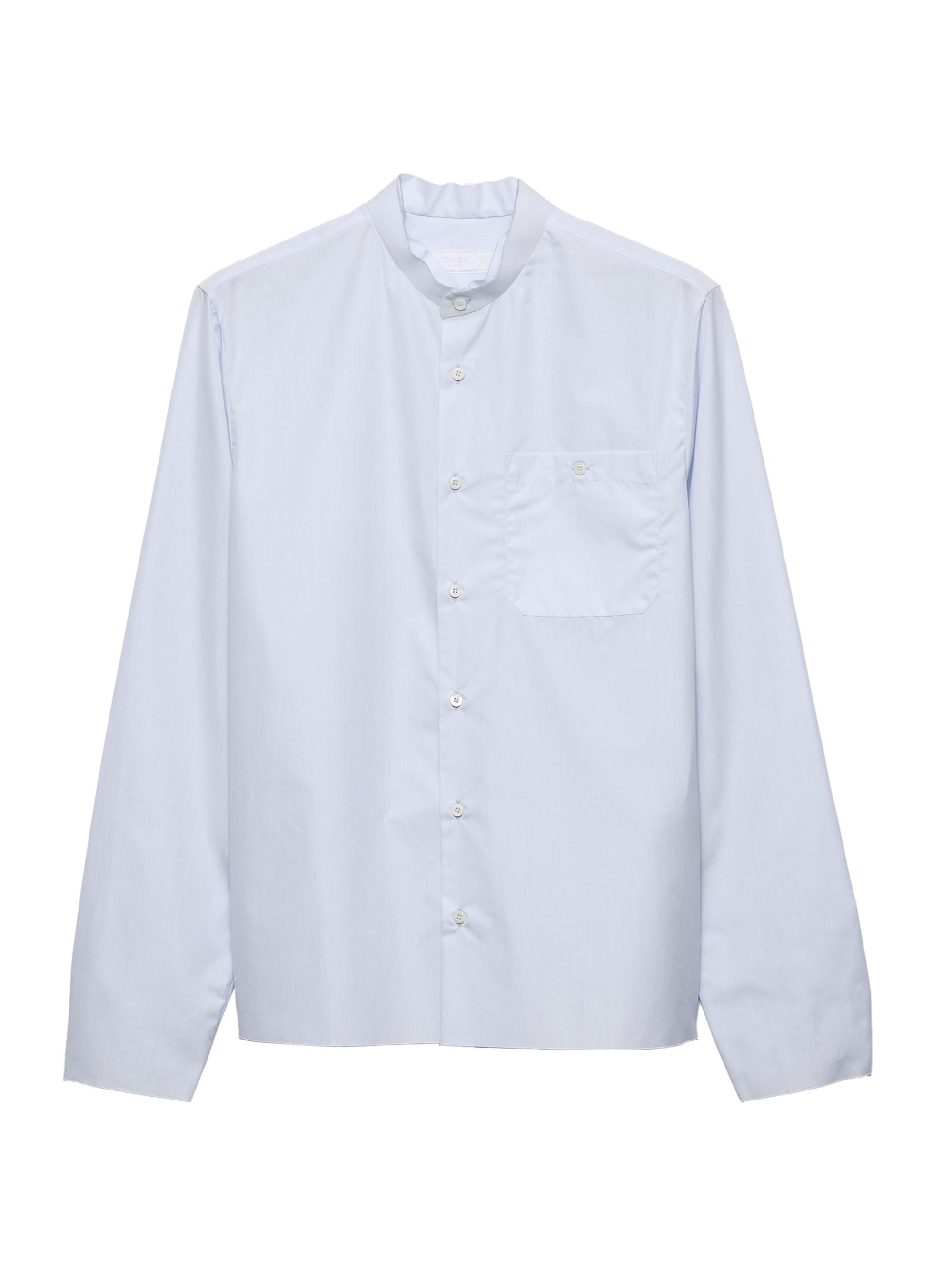 Prada Men's Cotton Shirt - Blue