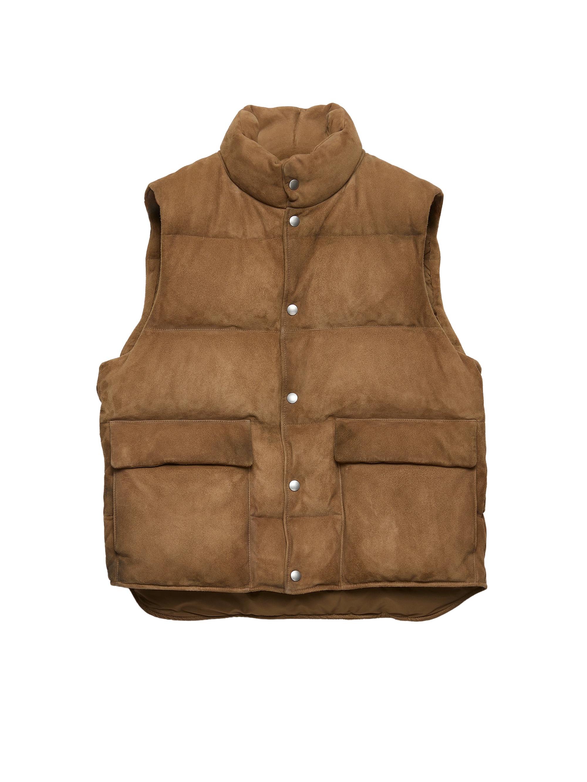 Prada Cropped Corduroy Down Vest | Saks Fifth Avenue