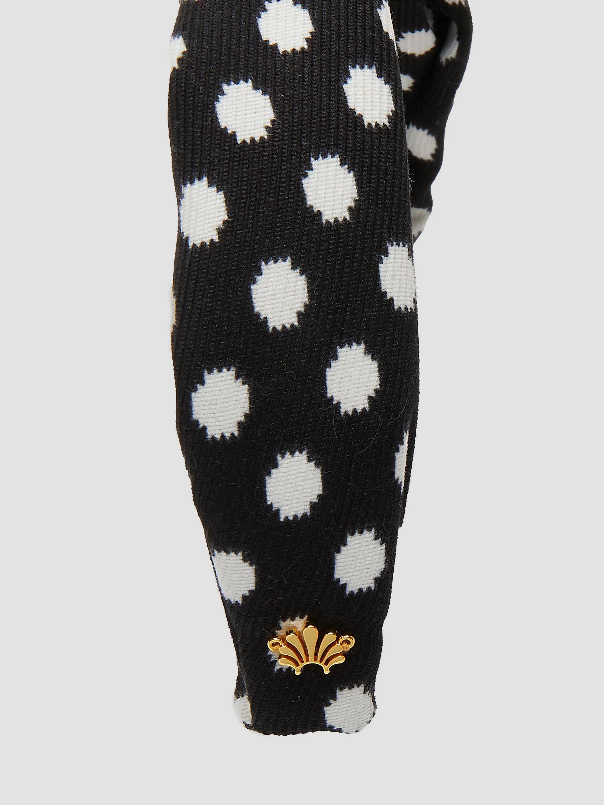 Lele Sadoughi Rosette Polka Dot Headband | Saks Fifth Avenue display picture 3