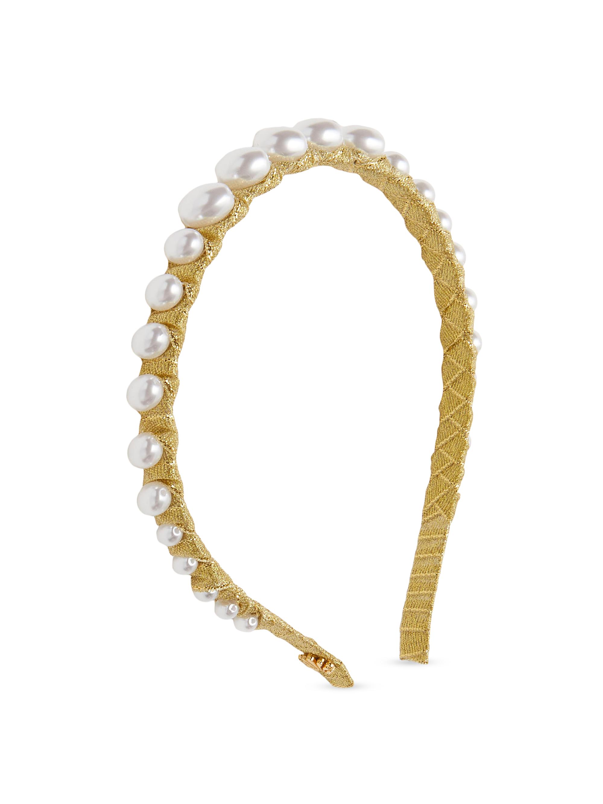 Lele Sadoughi Graduated Imitation Pearl Headband | Saks Fifth Avenue