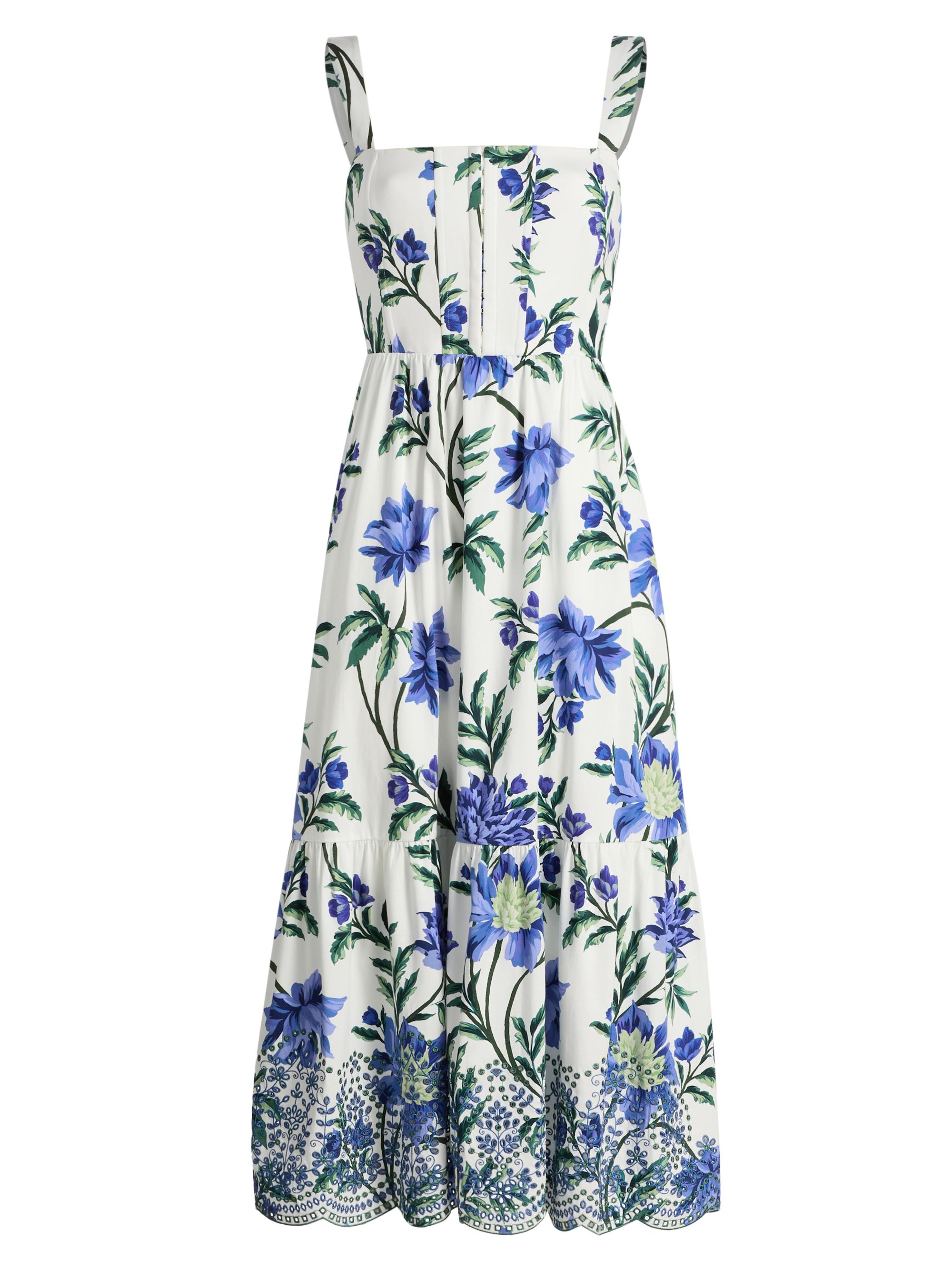 Kobi Halperin Women's Mimi Floral Stretch-Cotton Midi-Dress -  Multi