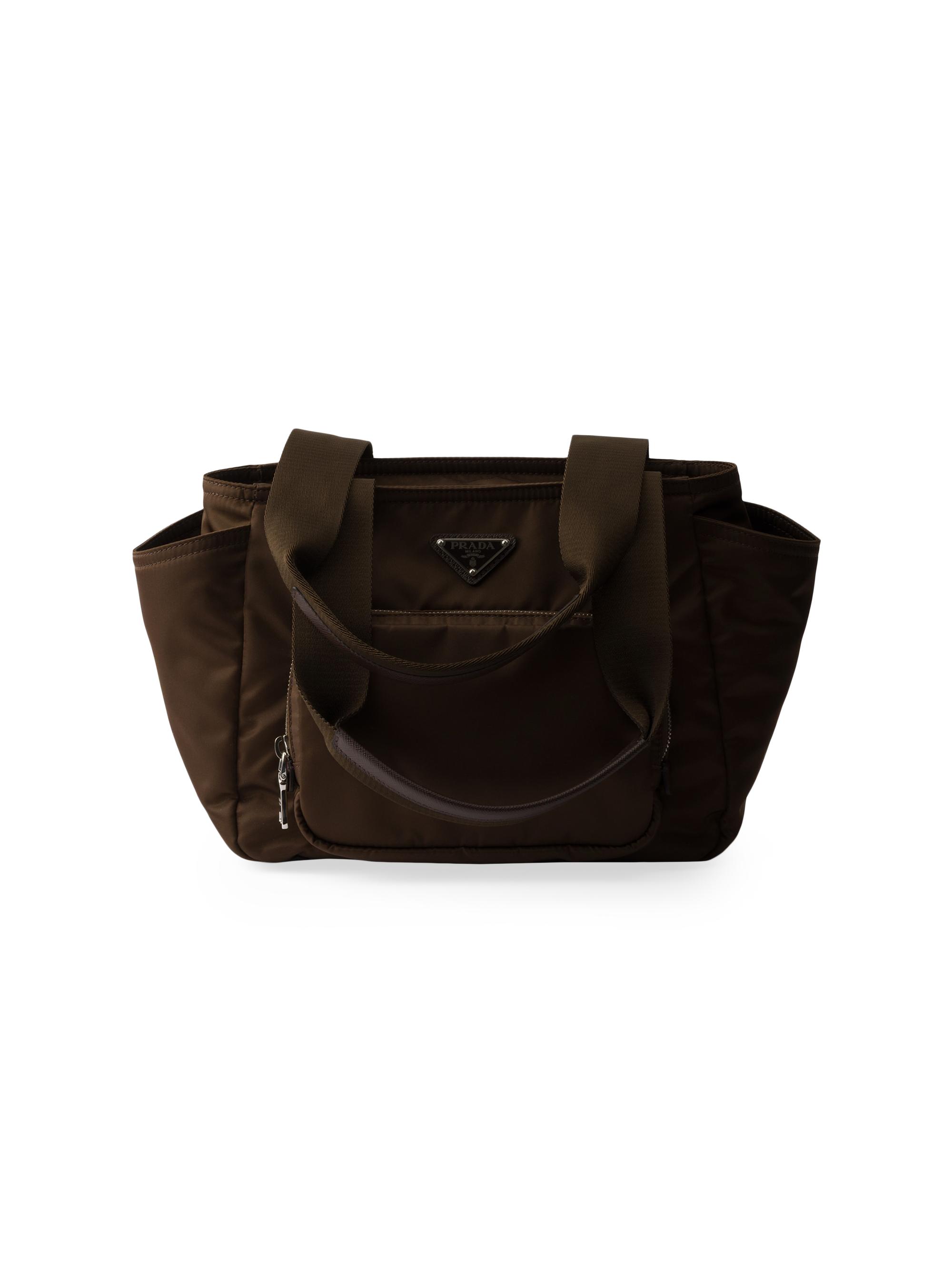 Prada Women's Re-Nylon Tote Bag - Dark Brown