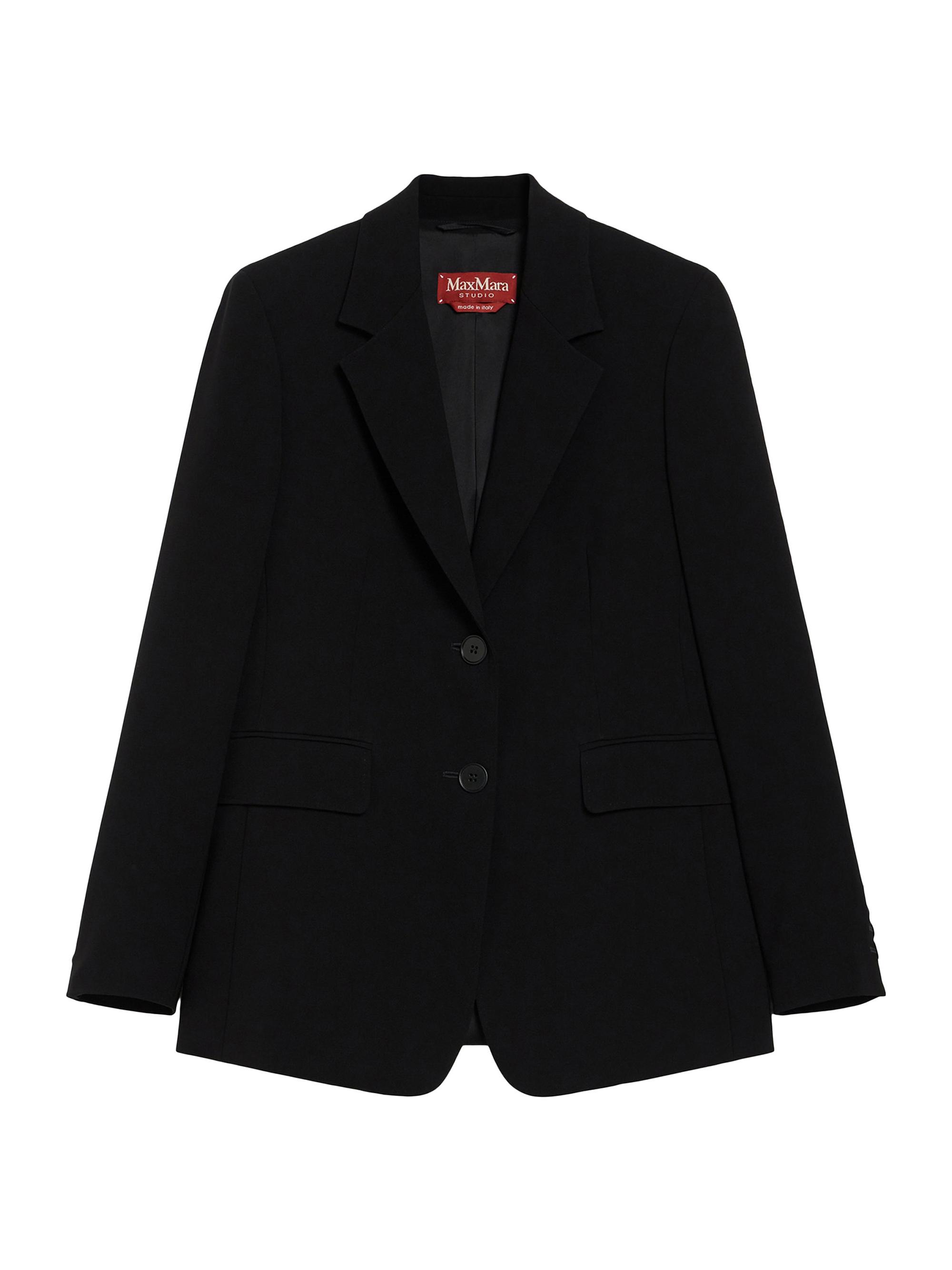 Max Mara Women's Single Breasted Cady Blazer - Black