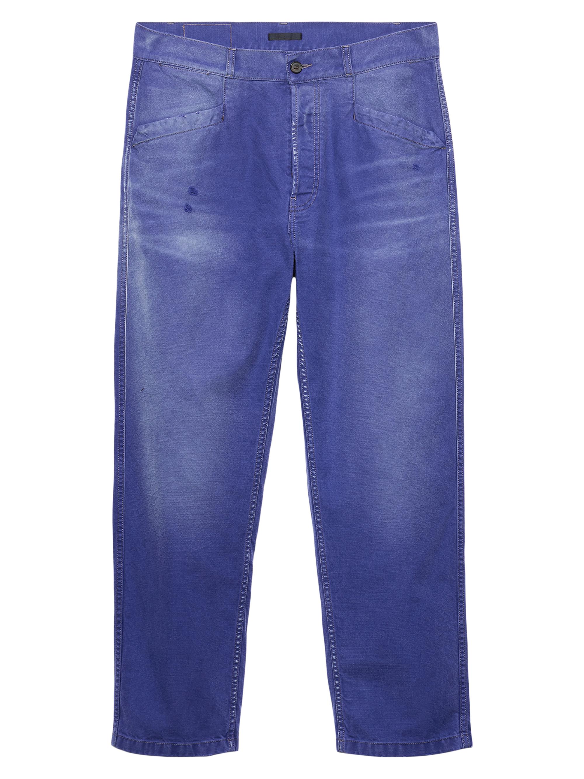 Prada Men's Cotton Twill Jeans - Blue