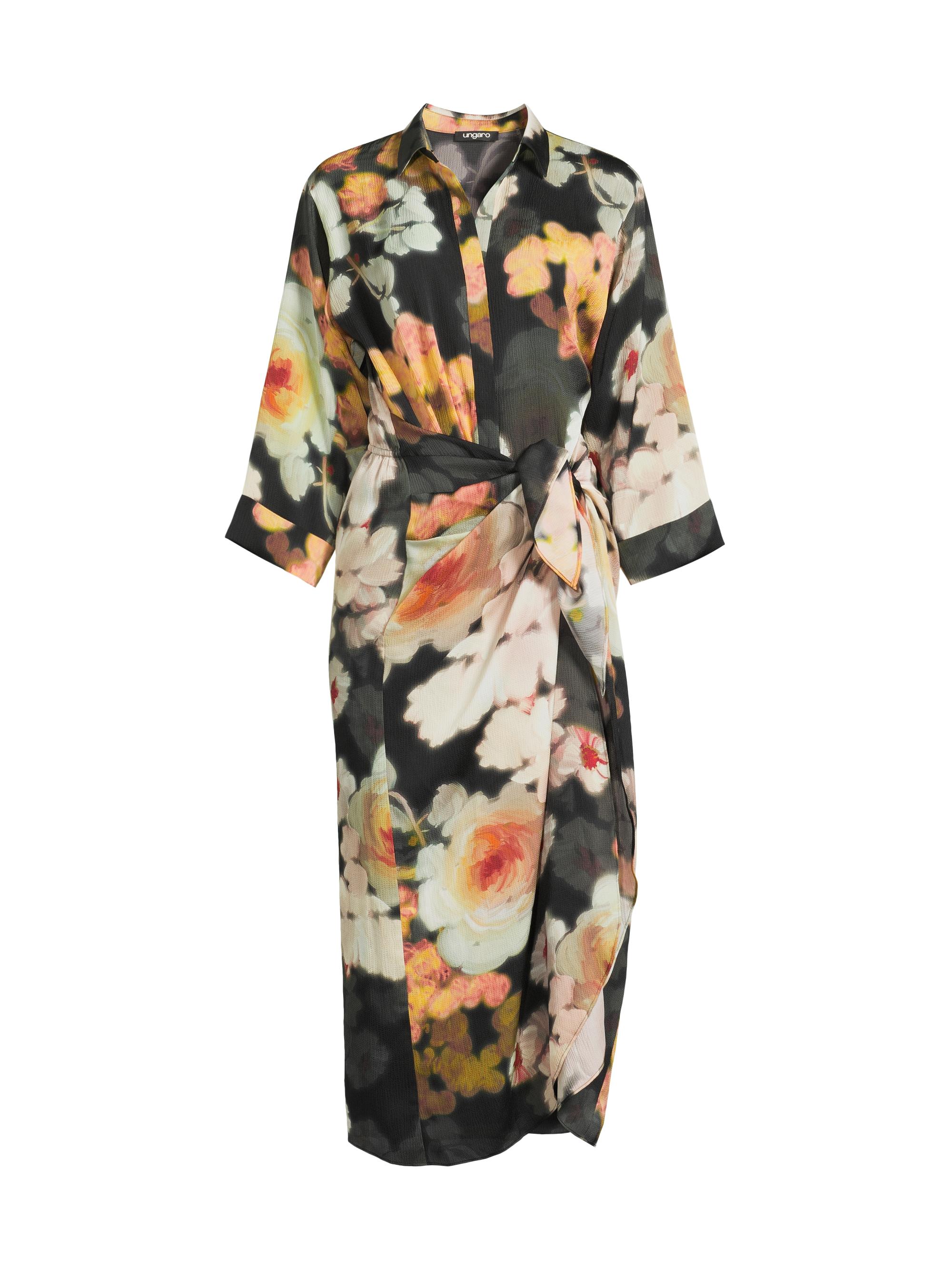 Ungaro Women's Imani Printed Sheath Midi-Dress - Black Multi