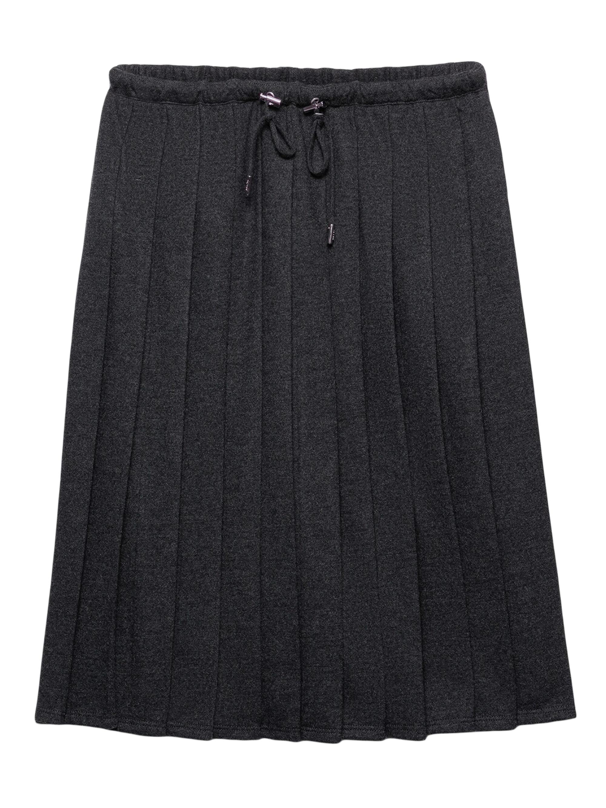 Prada Pleated Wool Flannel Skirt | Saks Fifth Avenue