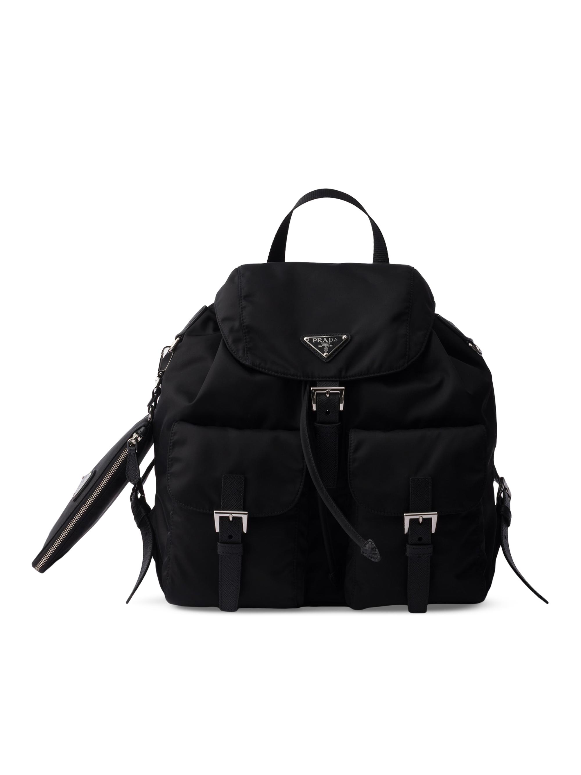 Prada Women's Medium Re-Nylon Backpack - Black
