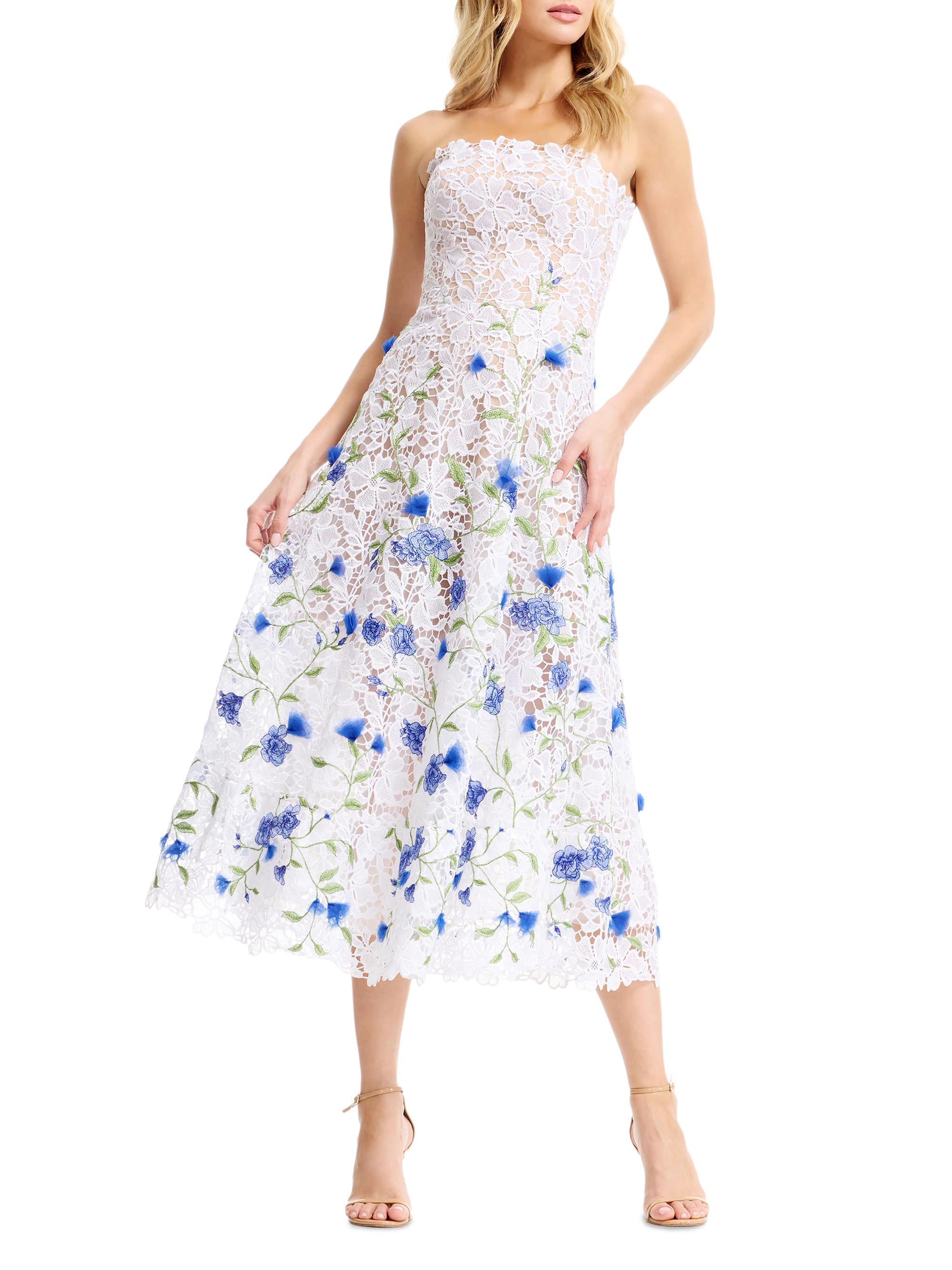 casual womens dresses MSBASIC Sundresses for Women 2026 Beach Wrap Floral Dress V Neck mom and daughter Bridal Shower Outfits - SIZE:SMALL