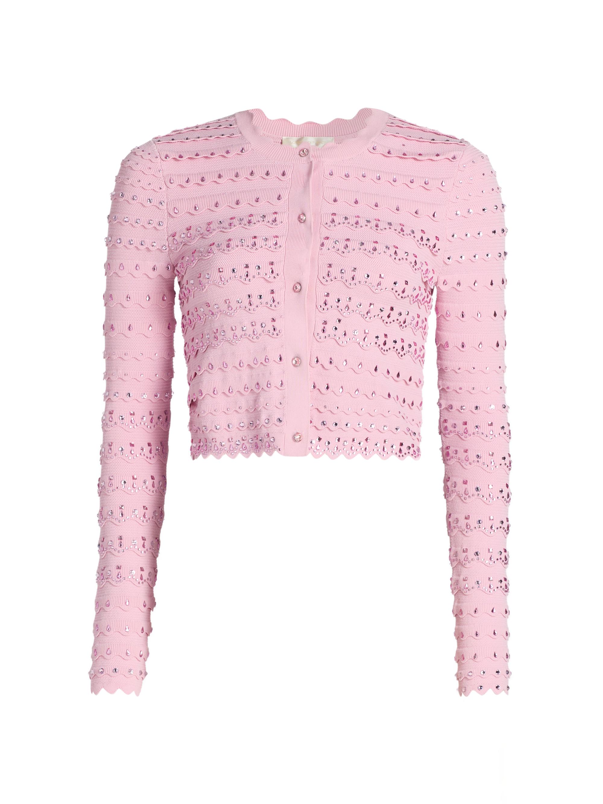 LoveShackFancy Daelyn Wool-Cashmere Cardigan | Saks Fifth Avenue