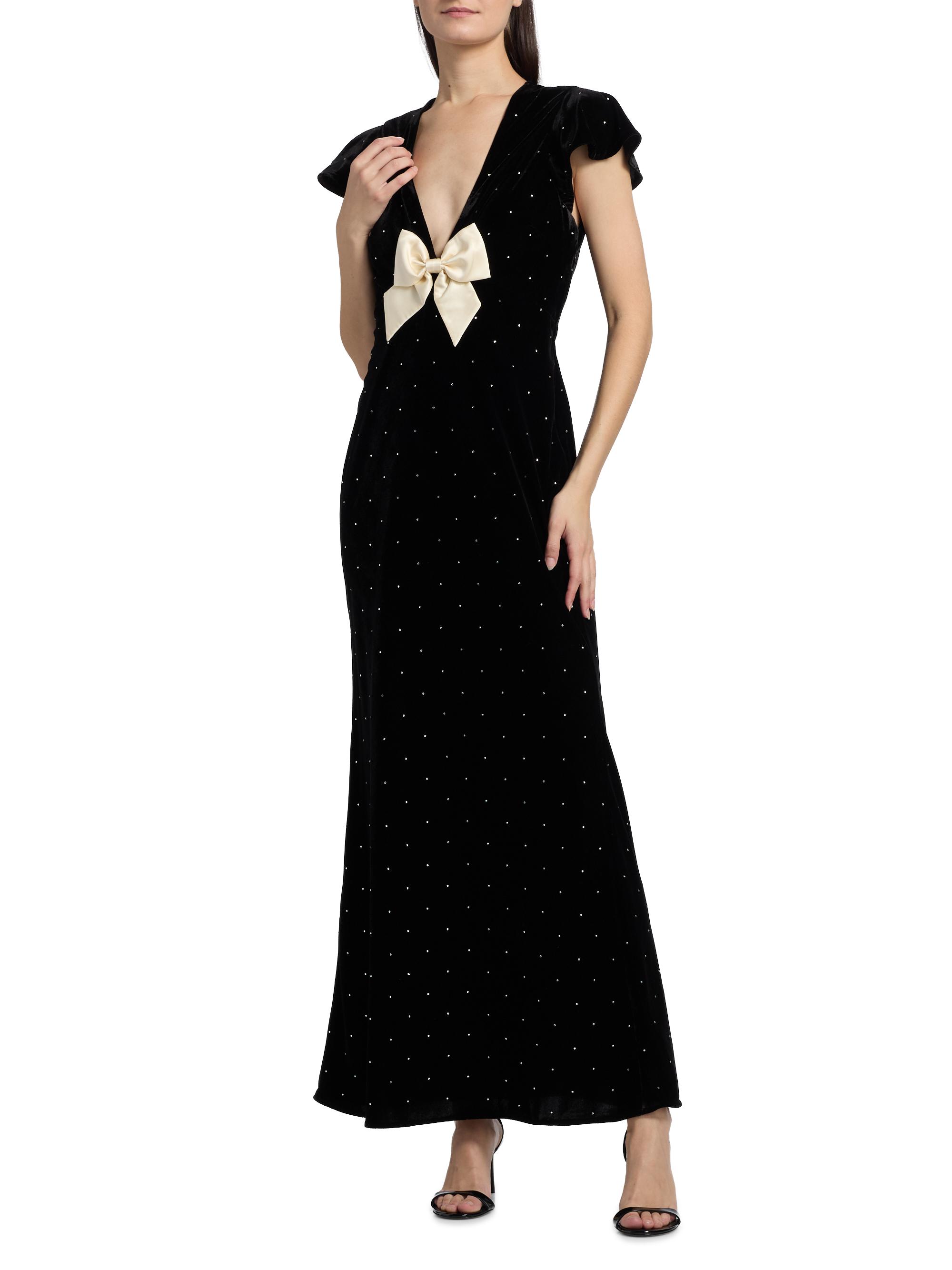 cowl neck open back maxi dress Rhinestone Slim Cowlneck Maxi Dress M