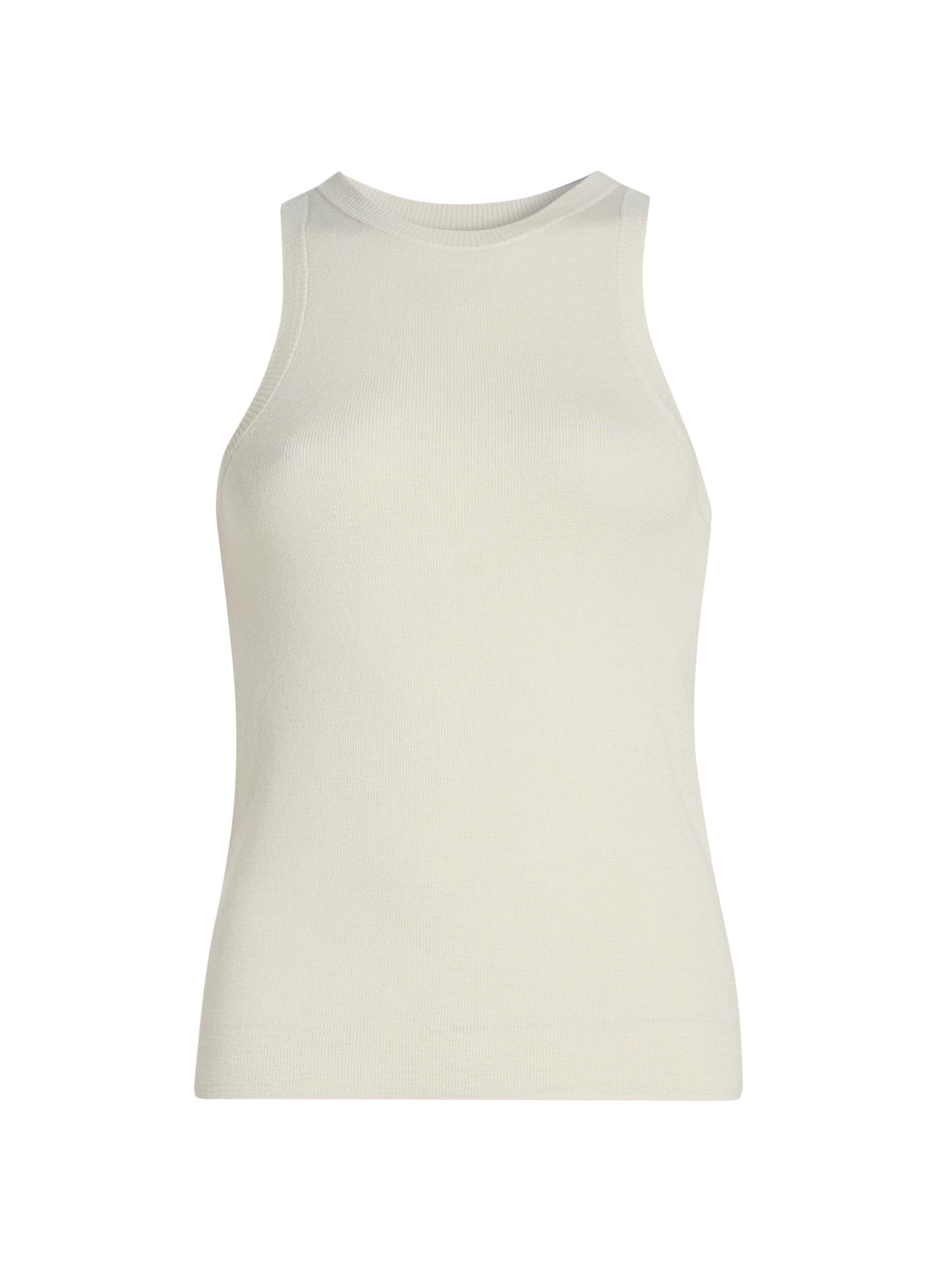 Co Women's Cashmere Tank - Pearl