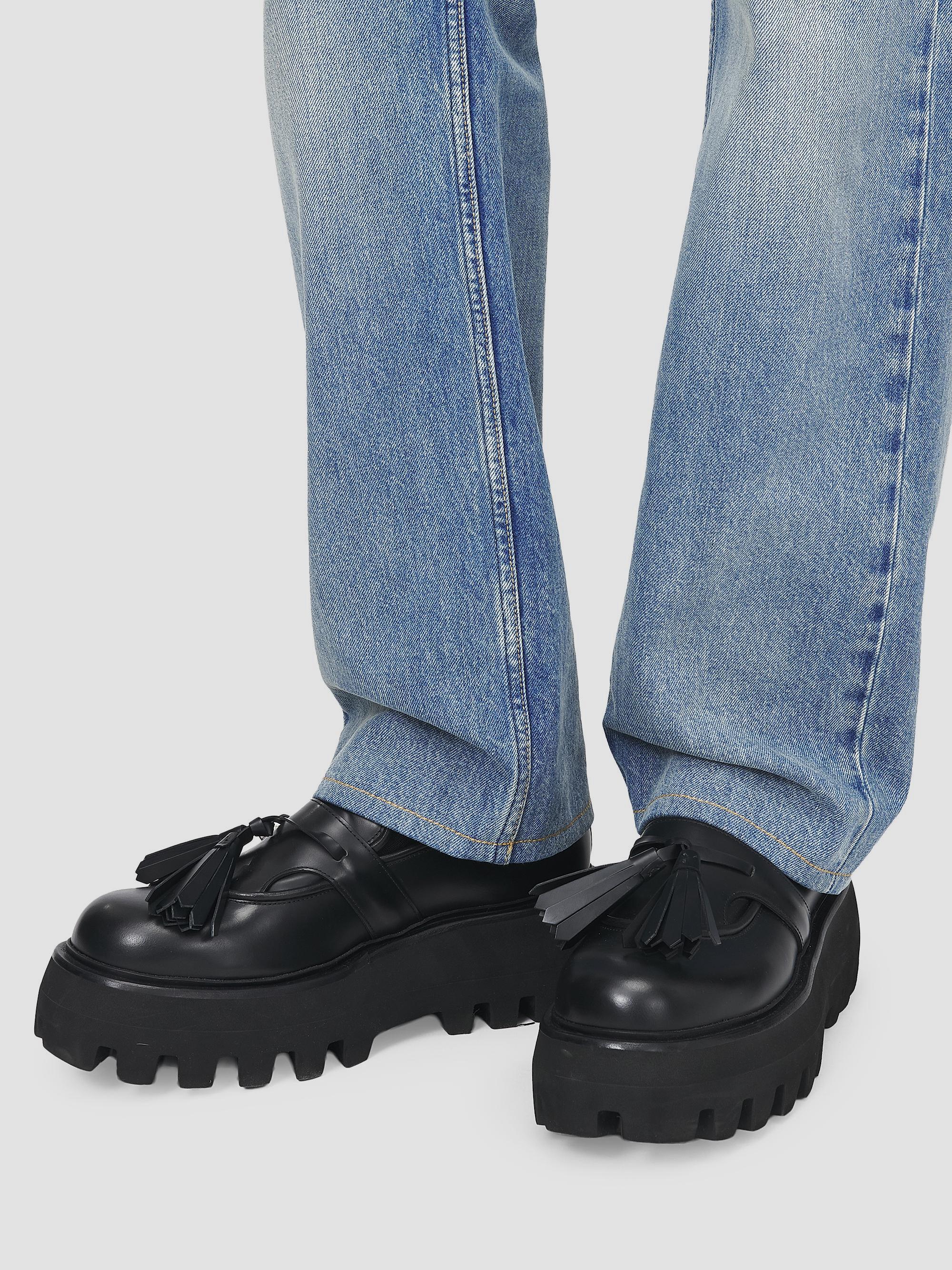 McQueen Sofa Leather Platform Loafers | Saks Fifth Avenue