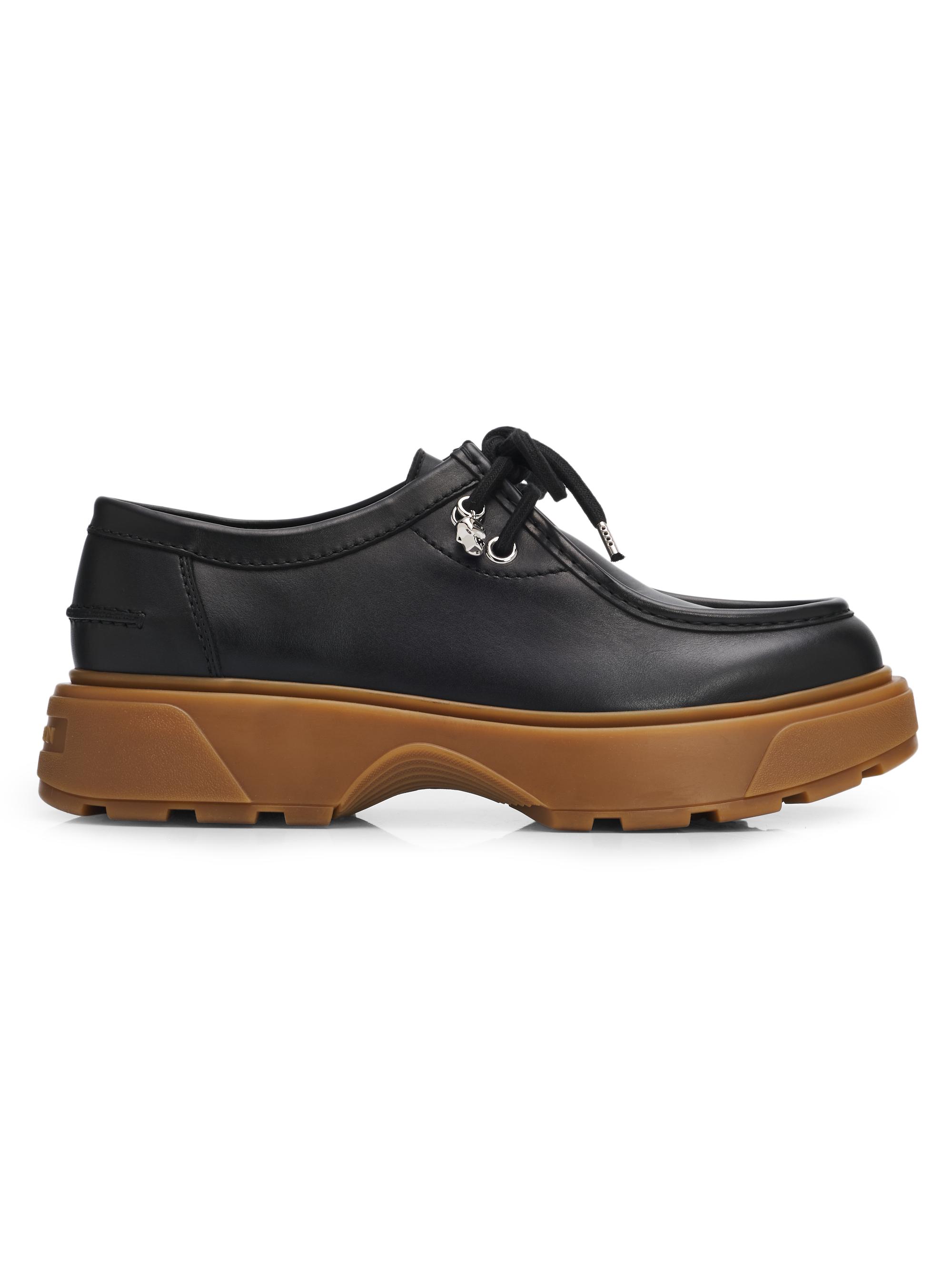 McQueen Men's Rover Leather Platform Derbys - Black