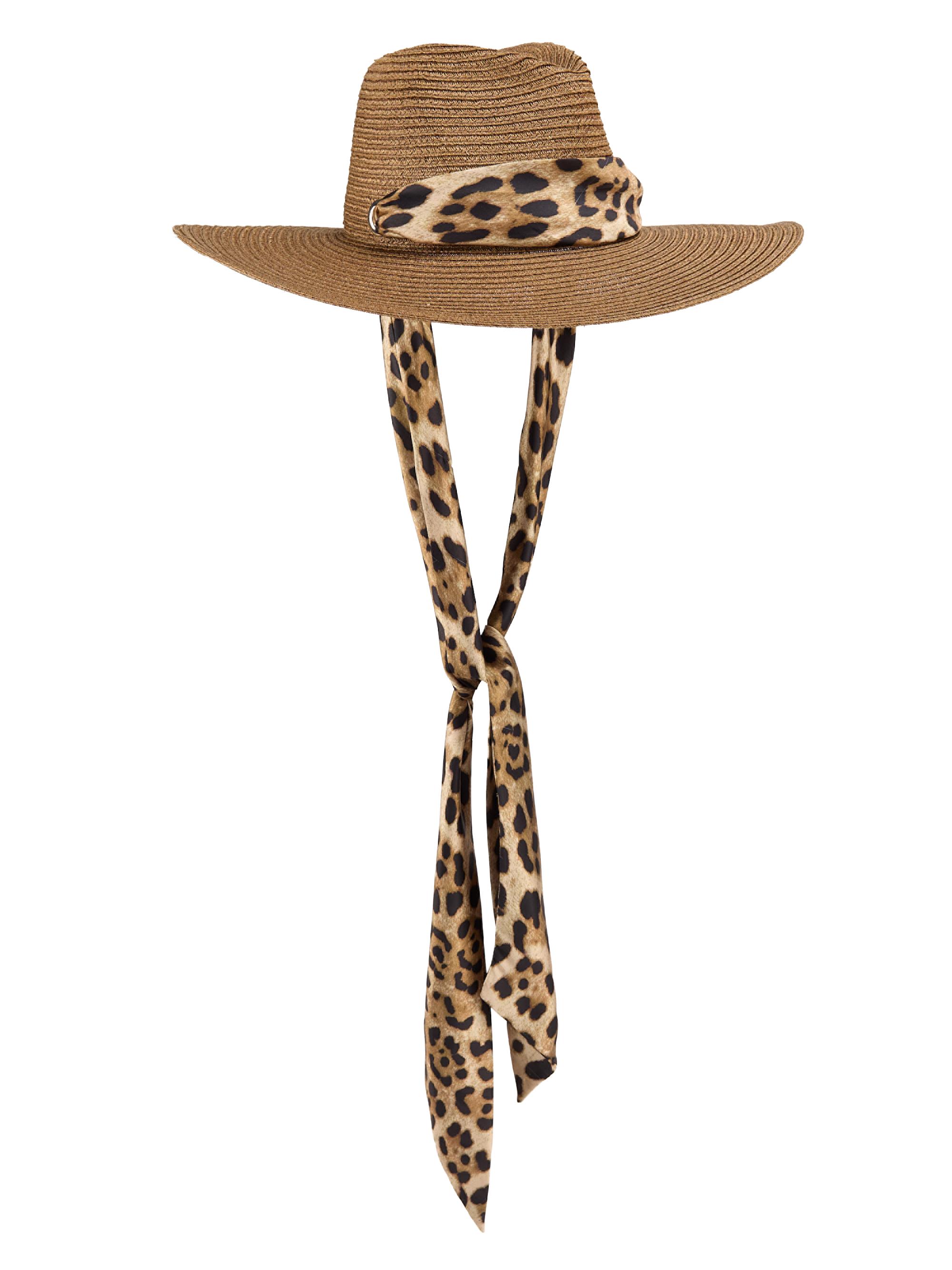 Eugenia Kim Women's Cruise Cassidy Satin Scarf Sun Hat - Chocolate