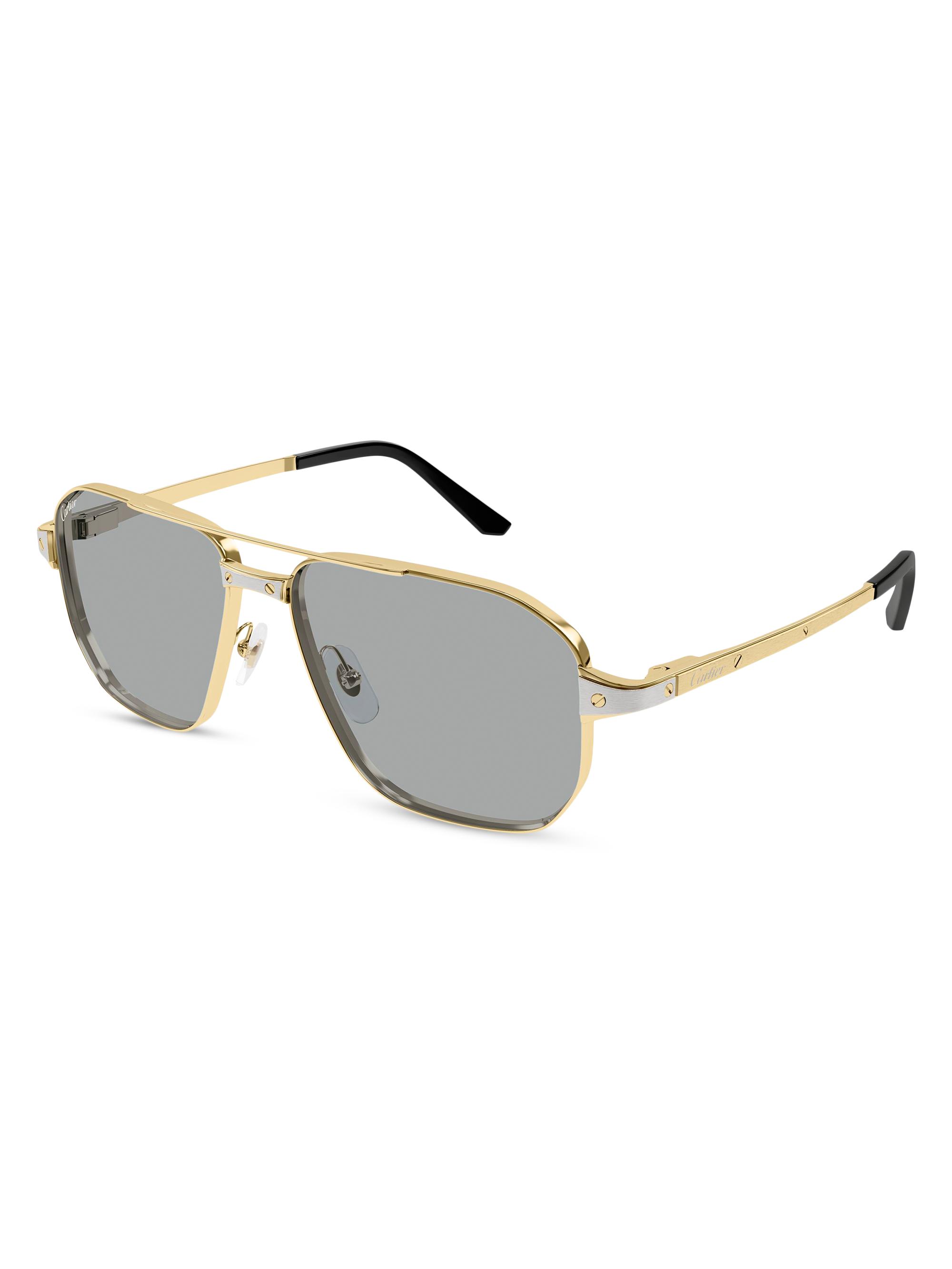 Cartier Core Range 58MM Rectangular Sunglasses | Saks Fifth Avenue