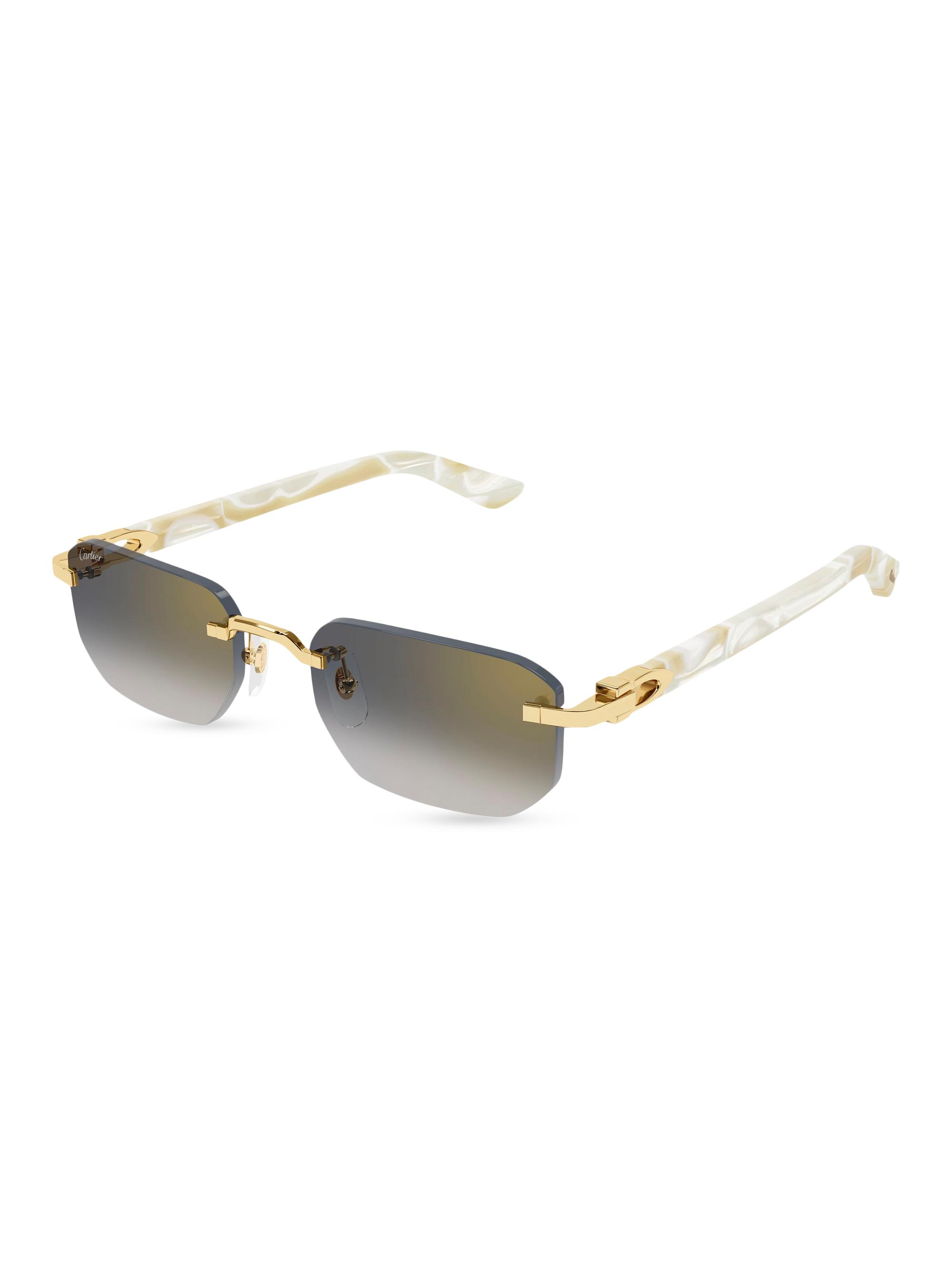 C Decor Rimless Sunglasses