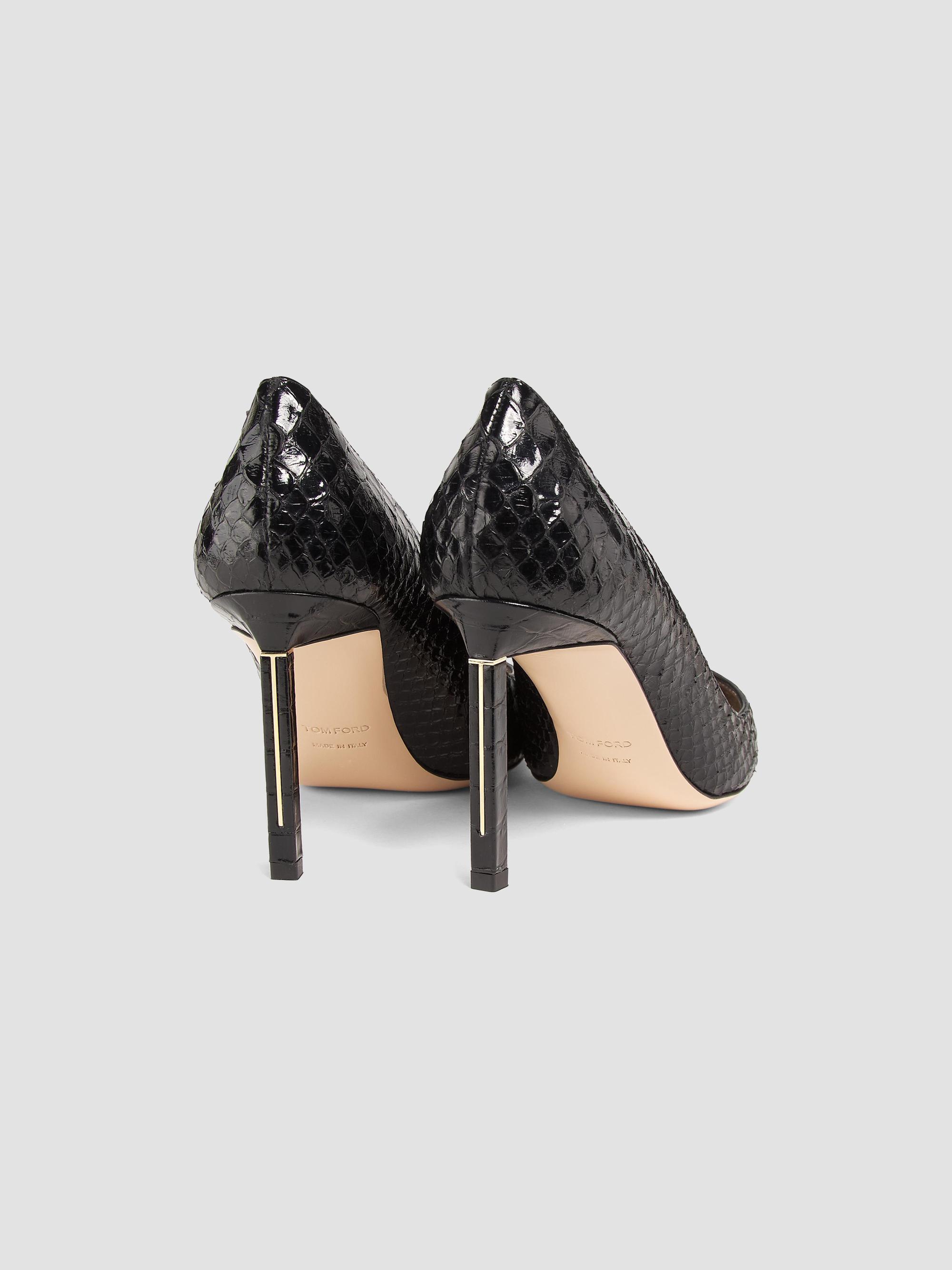 TOM FORD 85MM Python-Embossed Stiletto Pumps | Saks Fifth Avenue