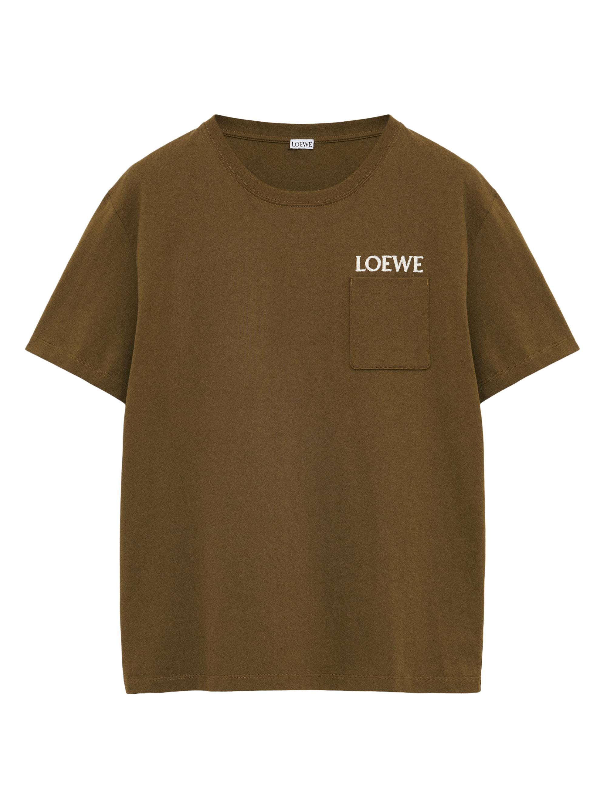 LOEWE×Paula's Ibiza ライトグリーンWORKチノ50 LOEWE + Paula's Ibiza Watering Can leather-trimmed raffia shoulder