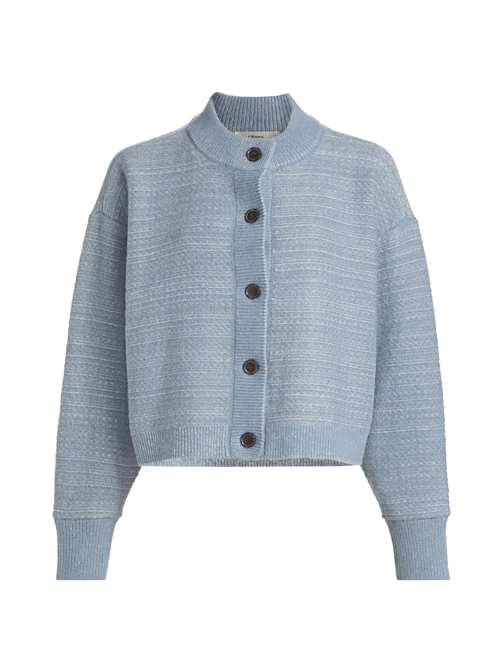 Frame Flecked Cashmere Cardigan | Saks Fifth Avenue