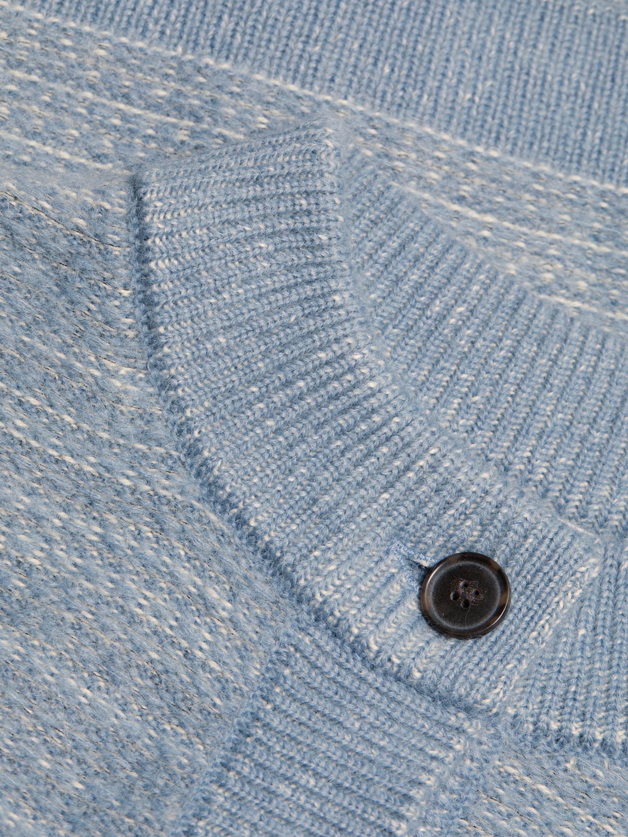 FRAME Jacquard Femme Wool-Blend Cardigan | Saks Fifth Avenue