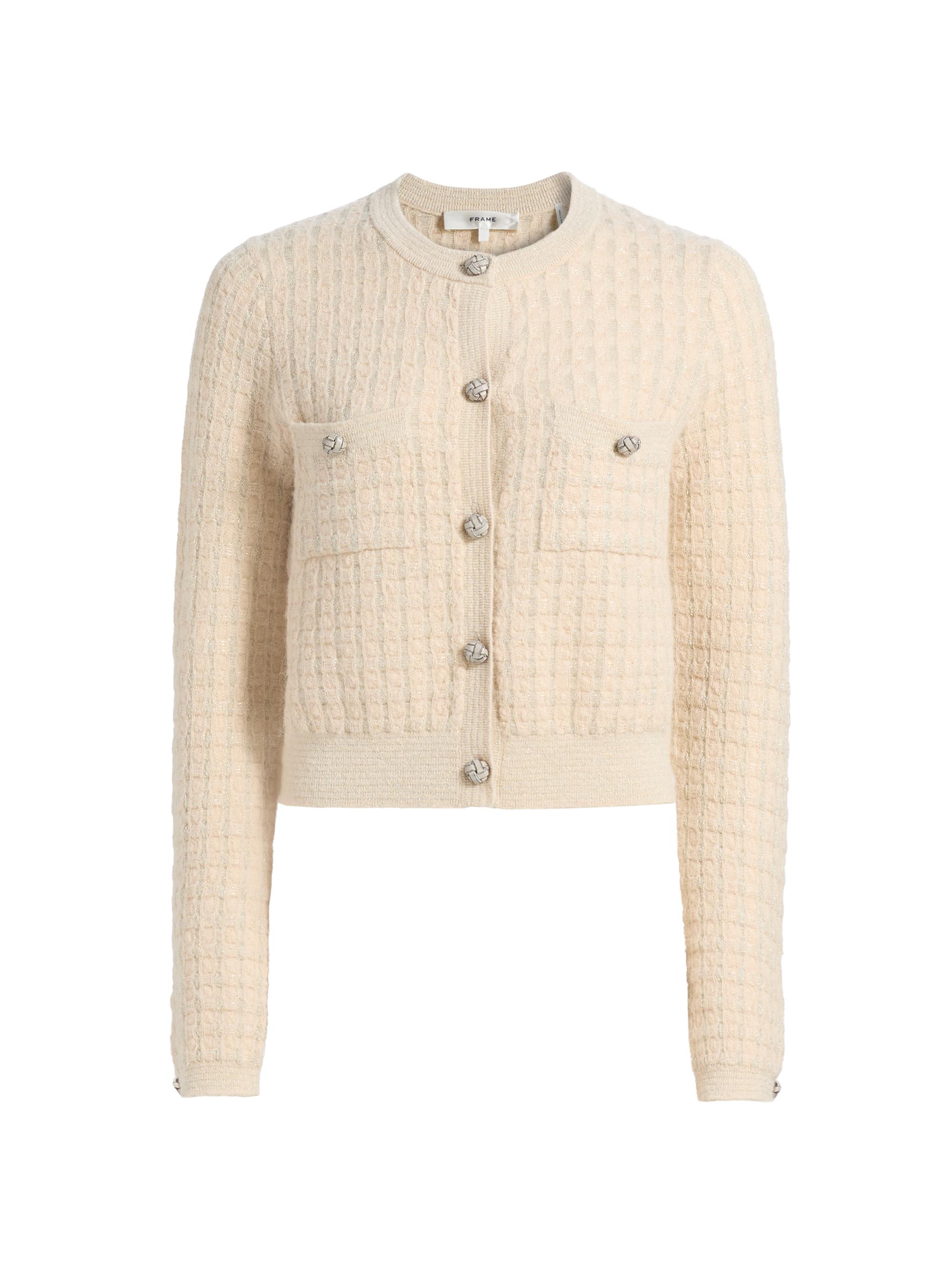 Frame The Crochet Bell Sweater | Saks Fifth Avenue