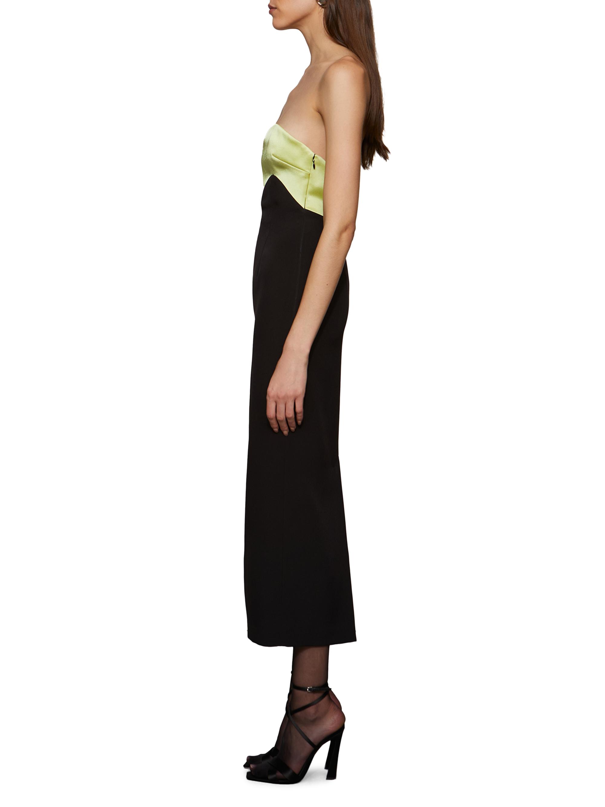 Et Ochs Bridgette Curved Strapless Midi-Dress | Saks Fifth Avenue