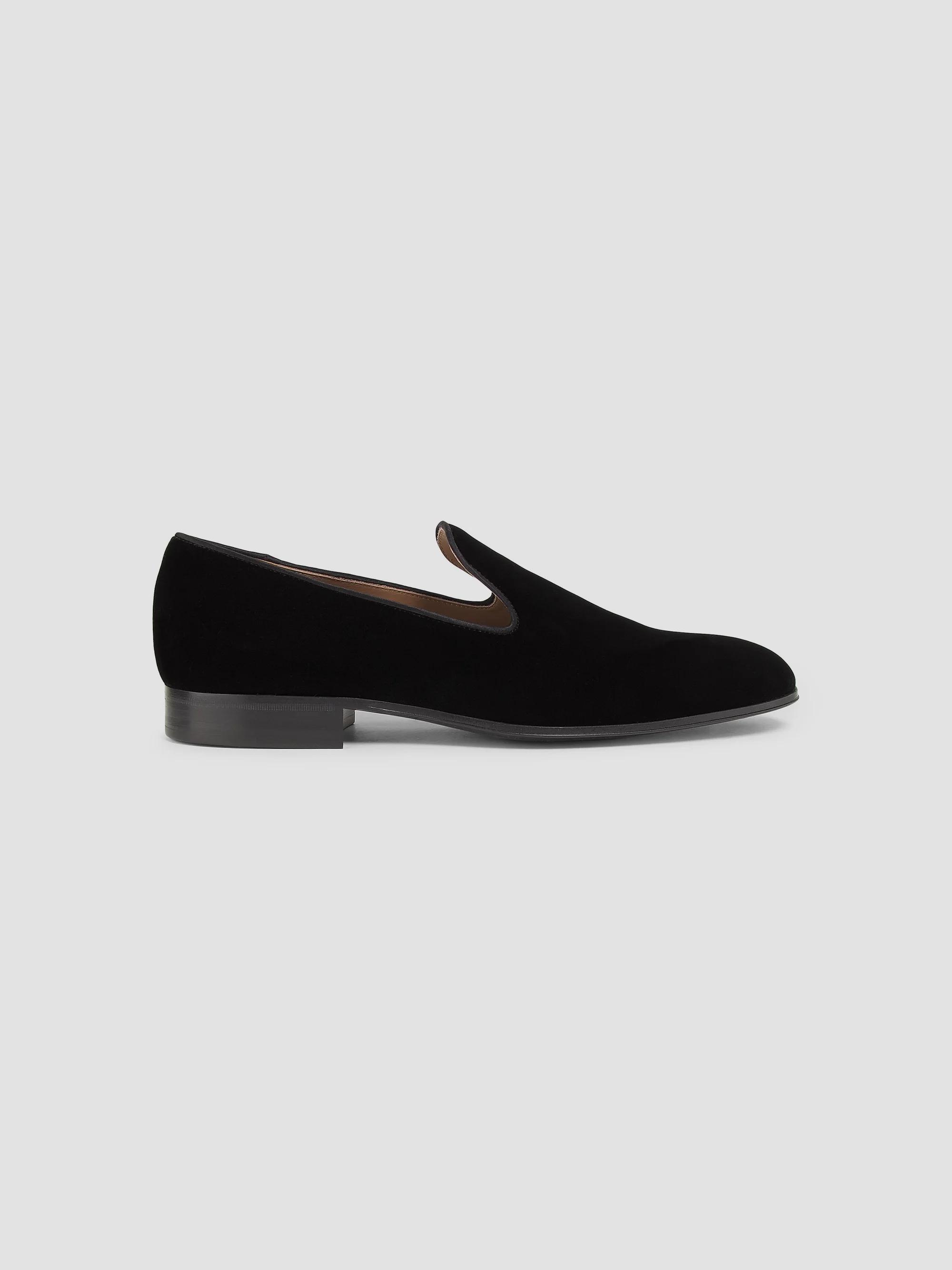 Dolce&Gabbana Leonardo Velvet Smoking Shoes | Saks Fifth Avenue display picture 3