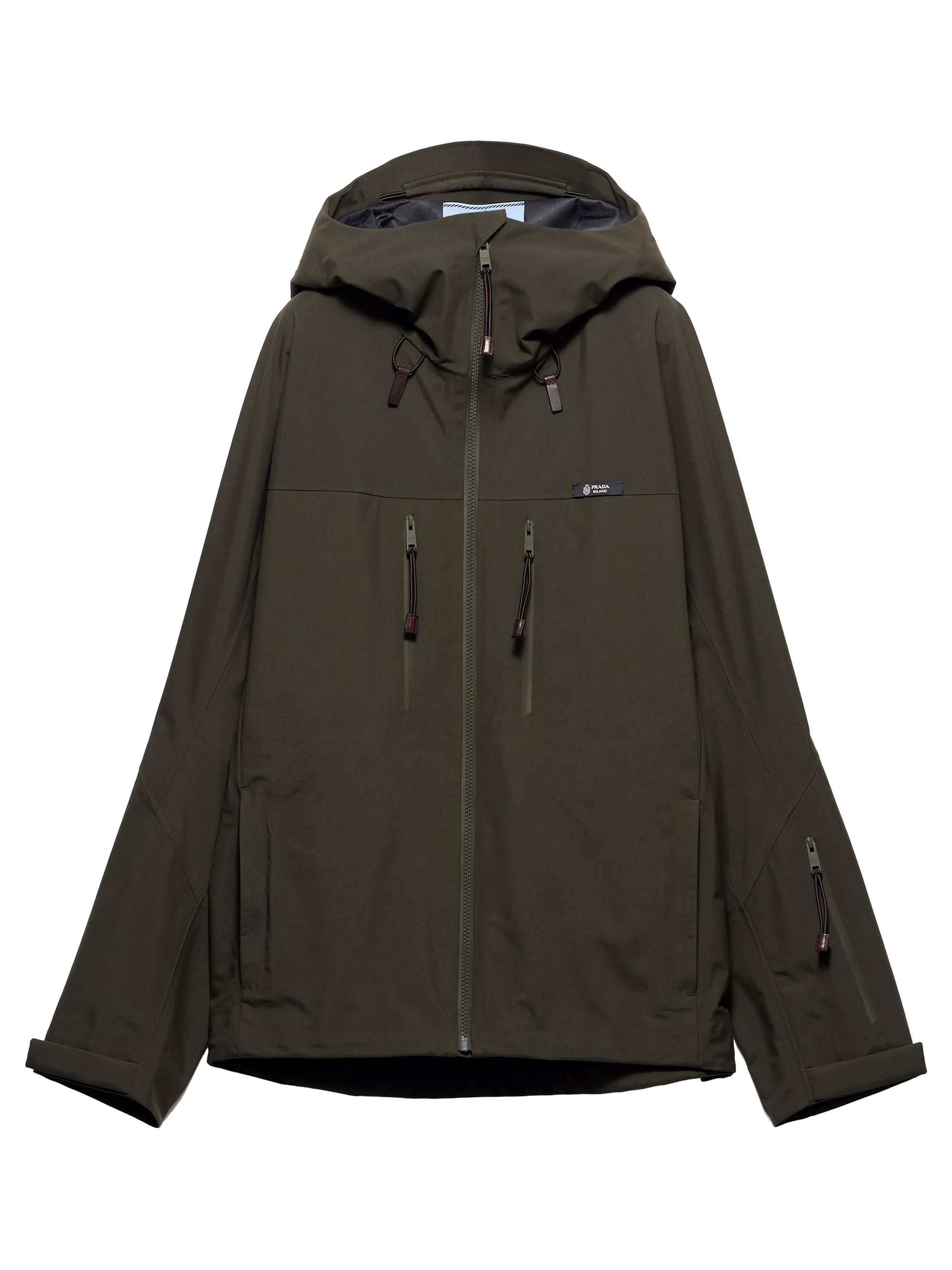 Prada Convertible Velvet Down Jacket | Saks Fifth Avenue