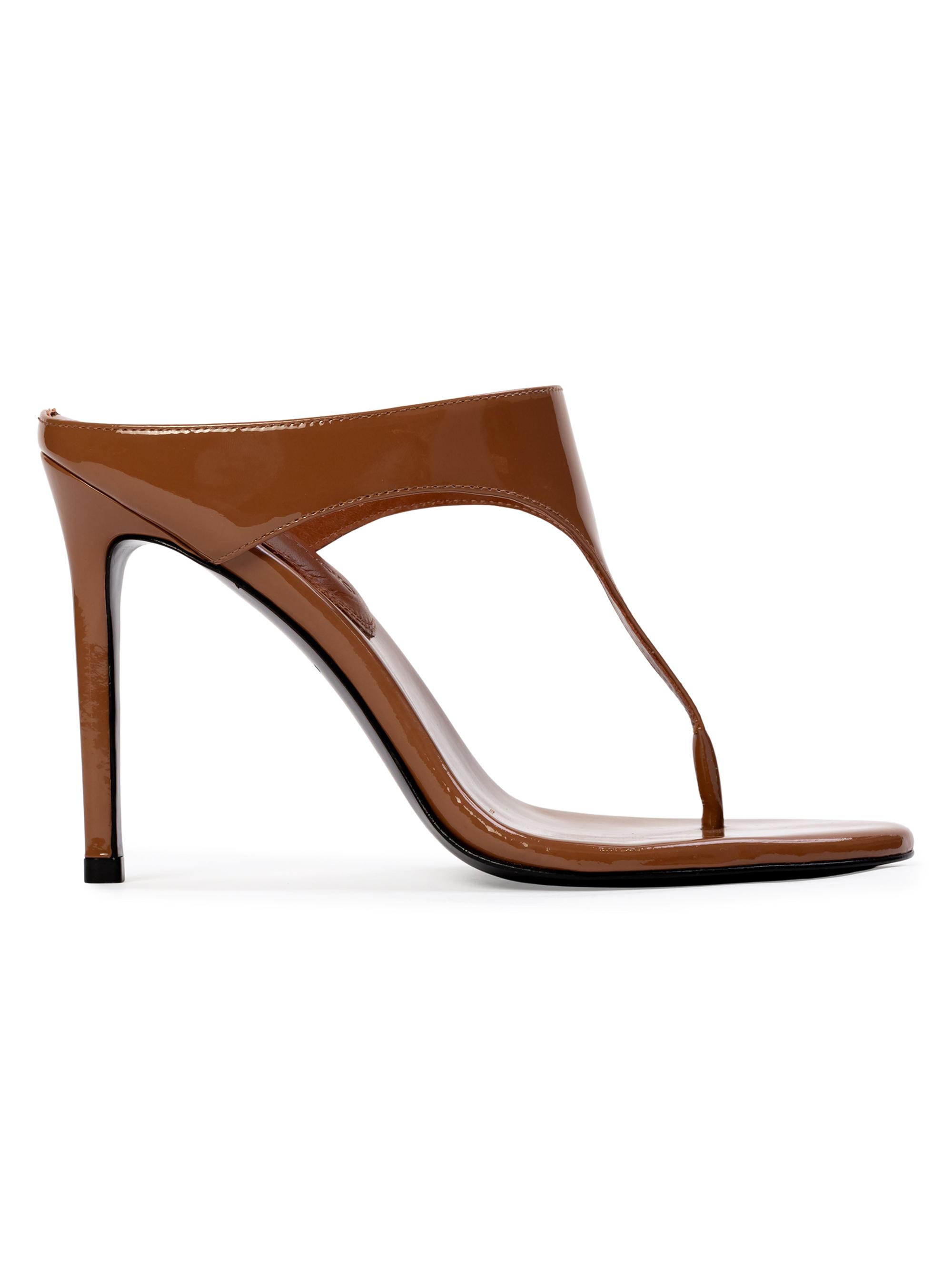 Black Suede Studio Women's Laurel 0MM Patent Mules - Mousse Patent