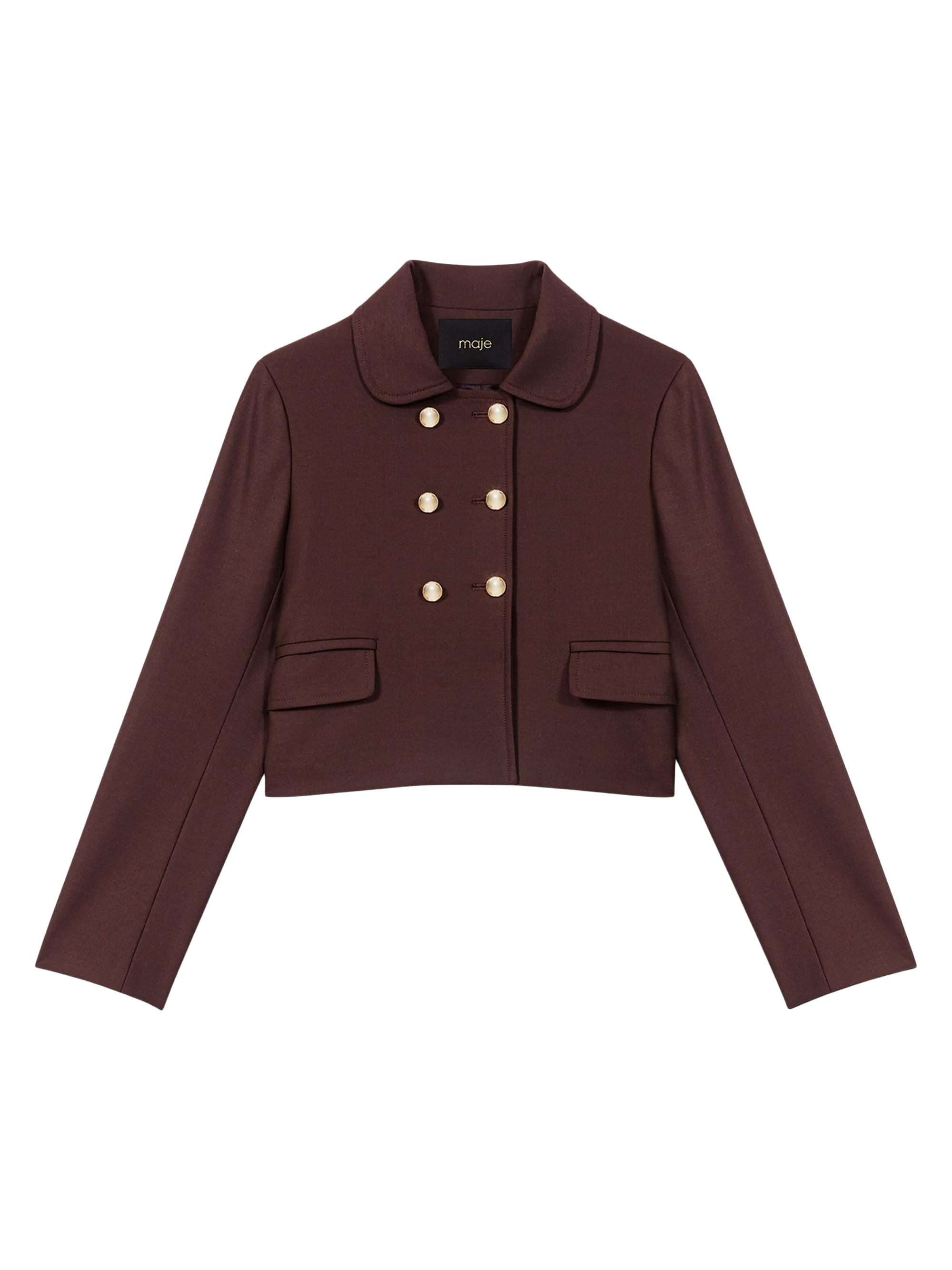 Maje Leather Jacket | Saks Fifth Avenue