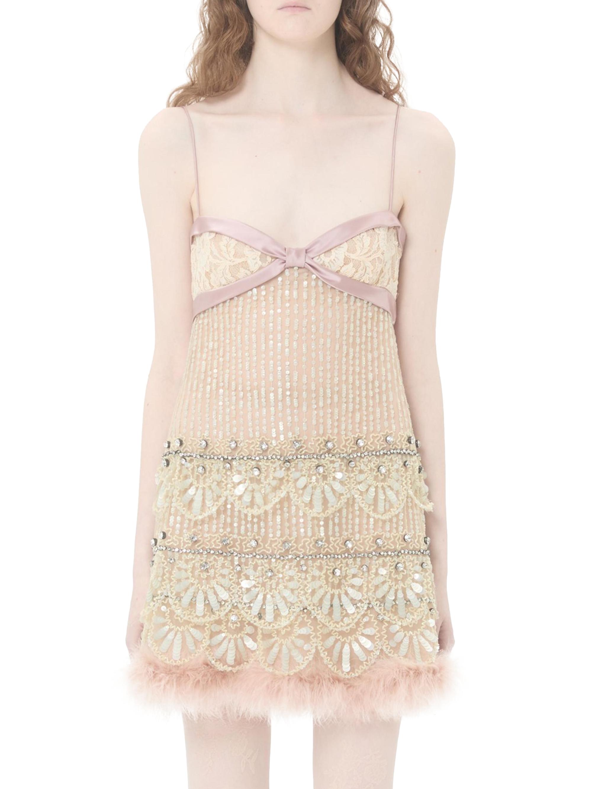 Valentino Garavani Tulle Illusione Embroidered Short Dress | Saks Fifth  Avenue