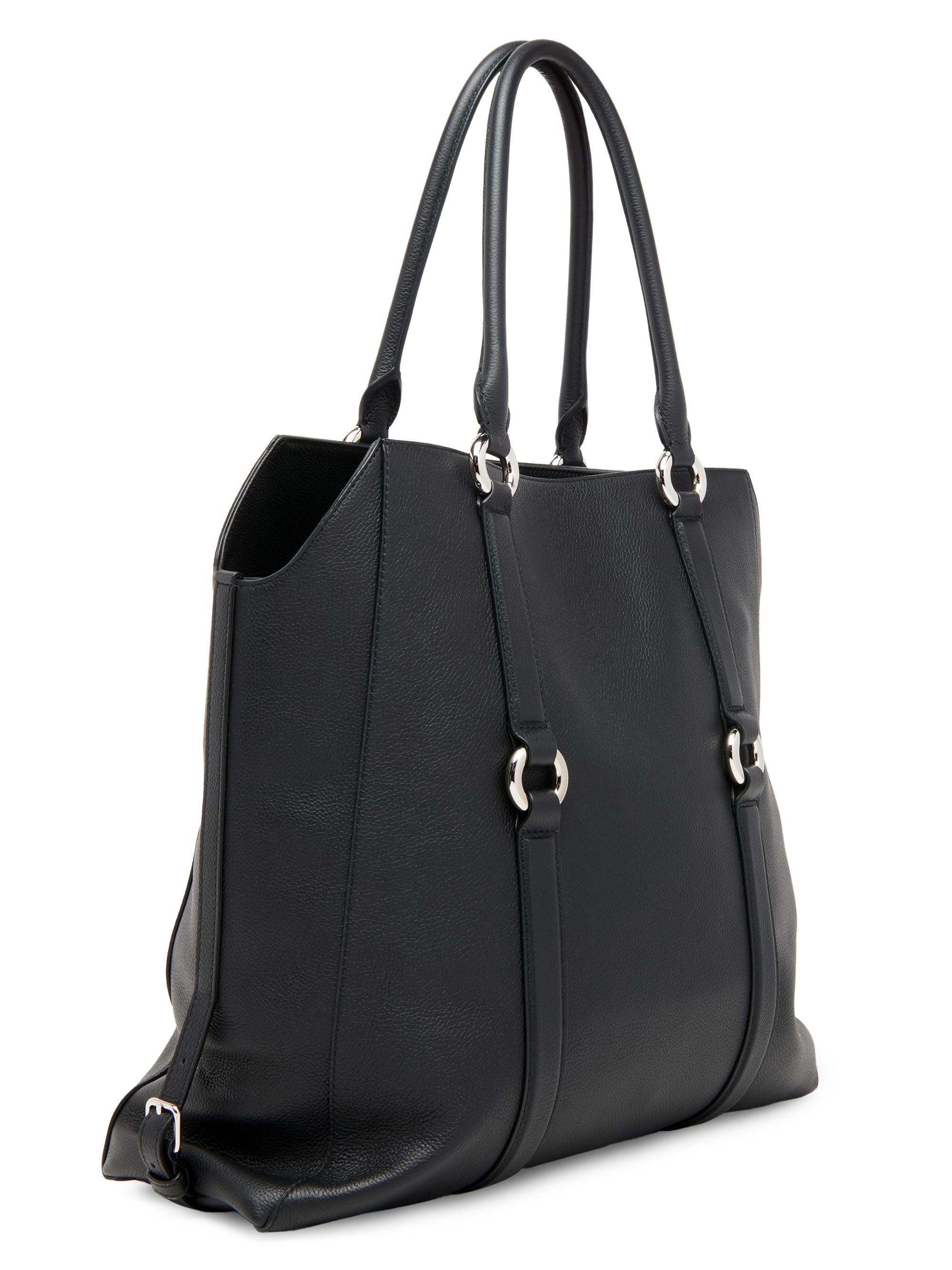 McQueen Farringdon Leather Tote Bag | Saks Fifth Avenue