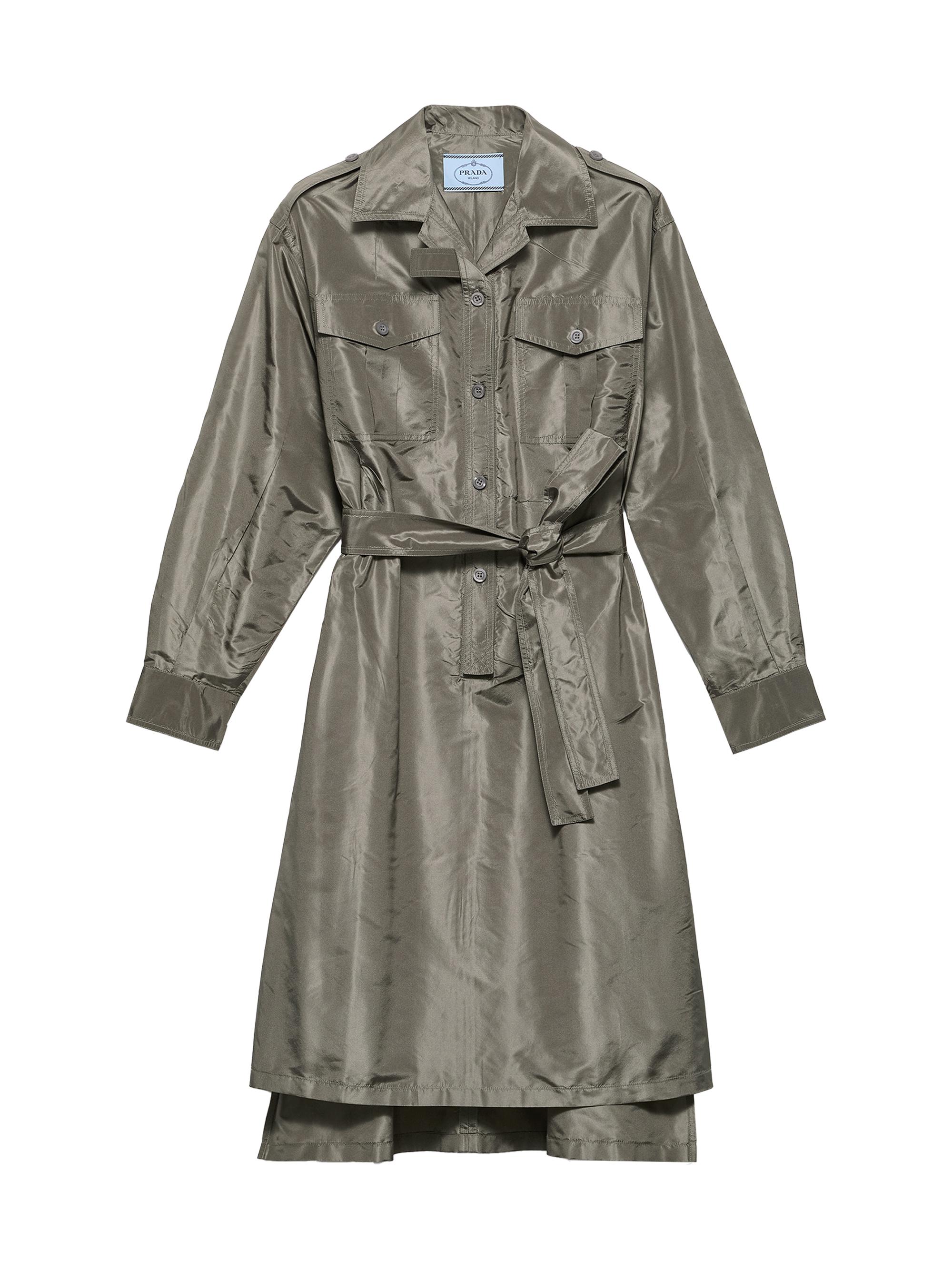 Prada Women's Taffeta Dress - Green