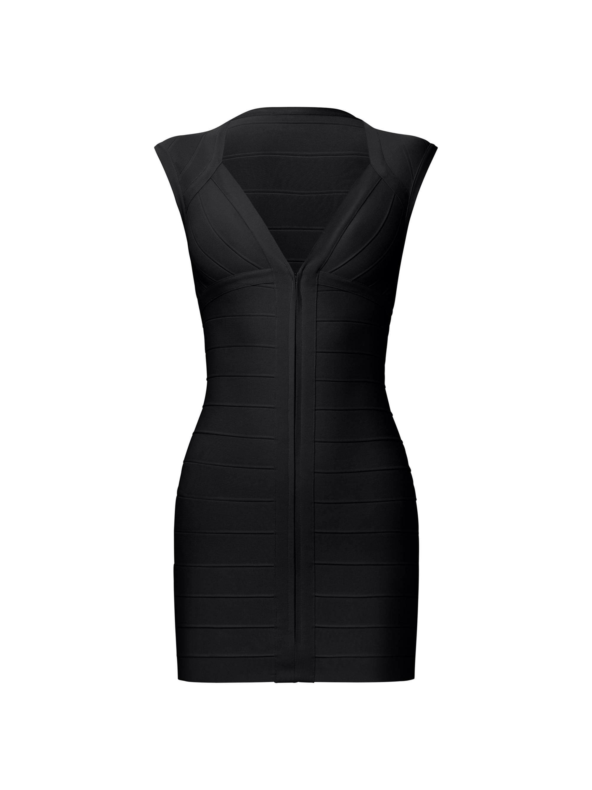 Hervé Léger Women's 40Th Anniversary The Red Carpet Minidress - Black