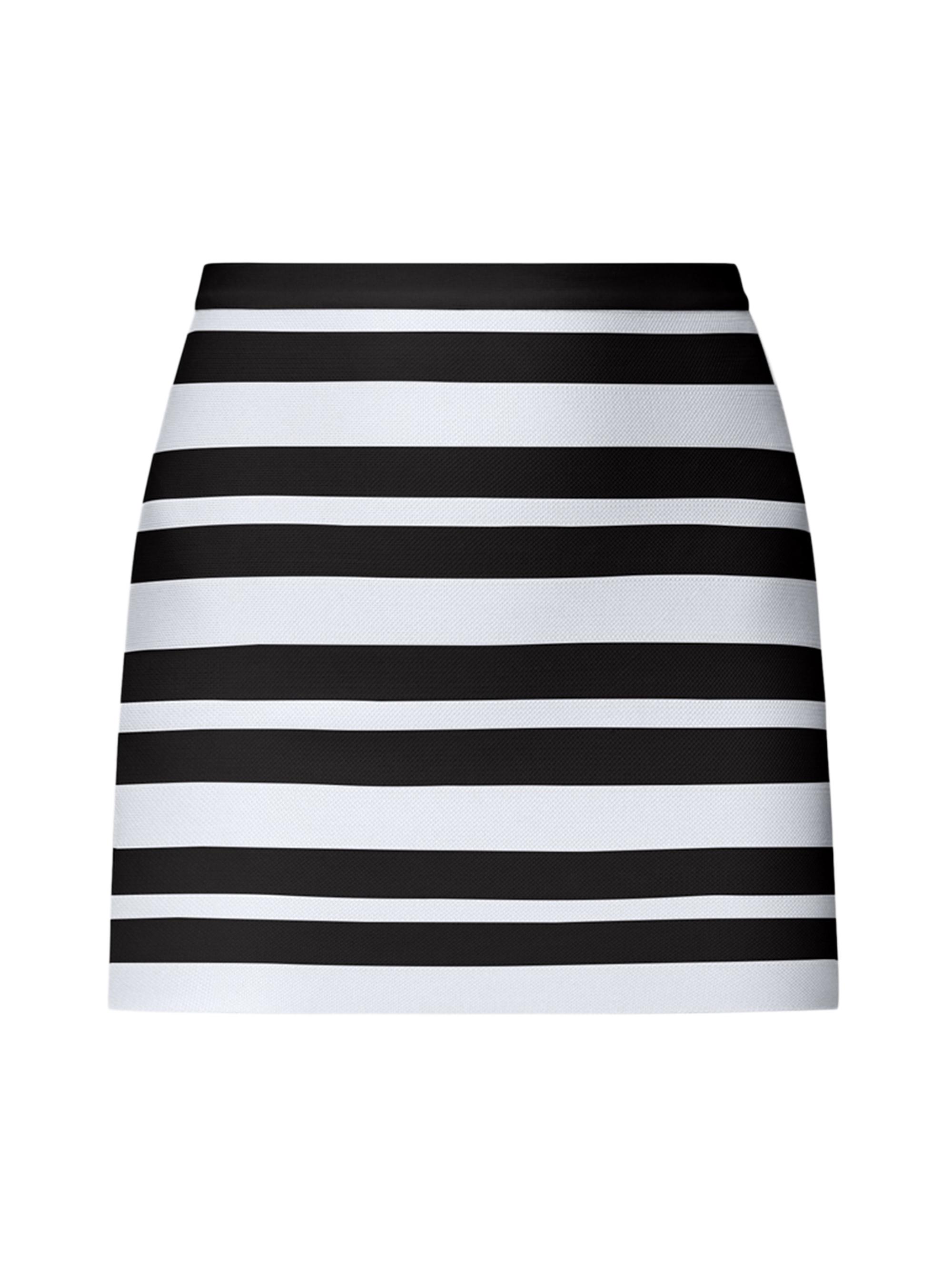 Hervé Léger Women's 40th Anniversary The Spotlight Miniskirt - Black Alabaster Combo
