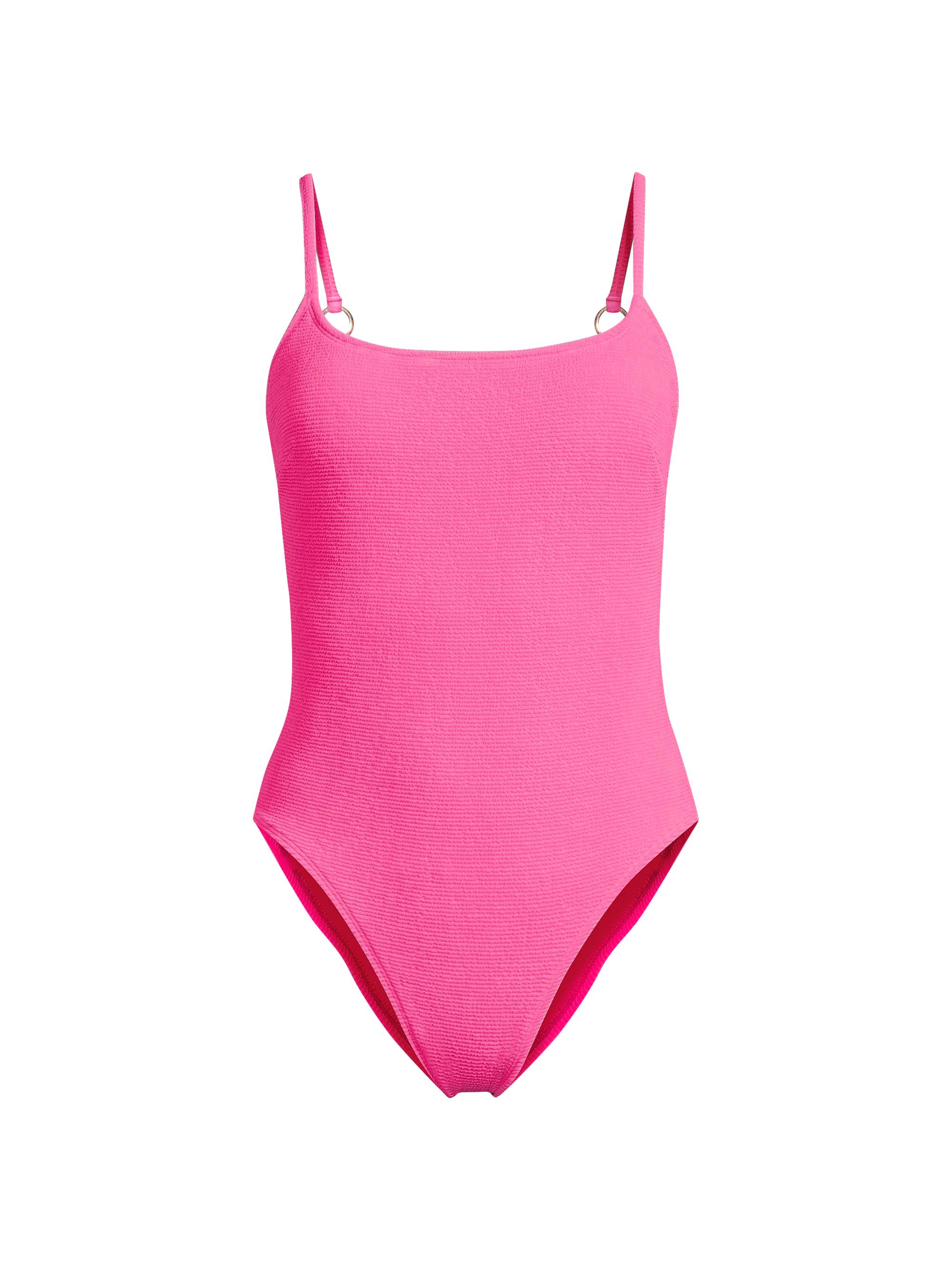 Milly Women's Grace Solid One-Piece Swimsuit - Pink