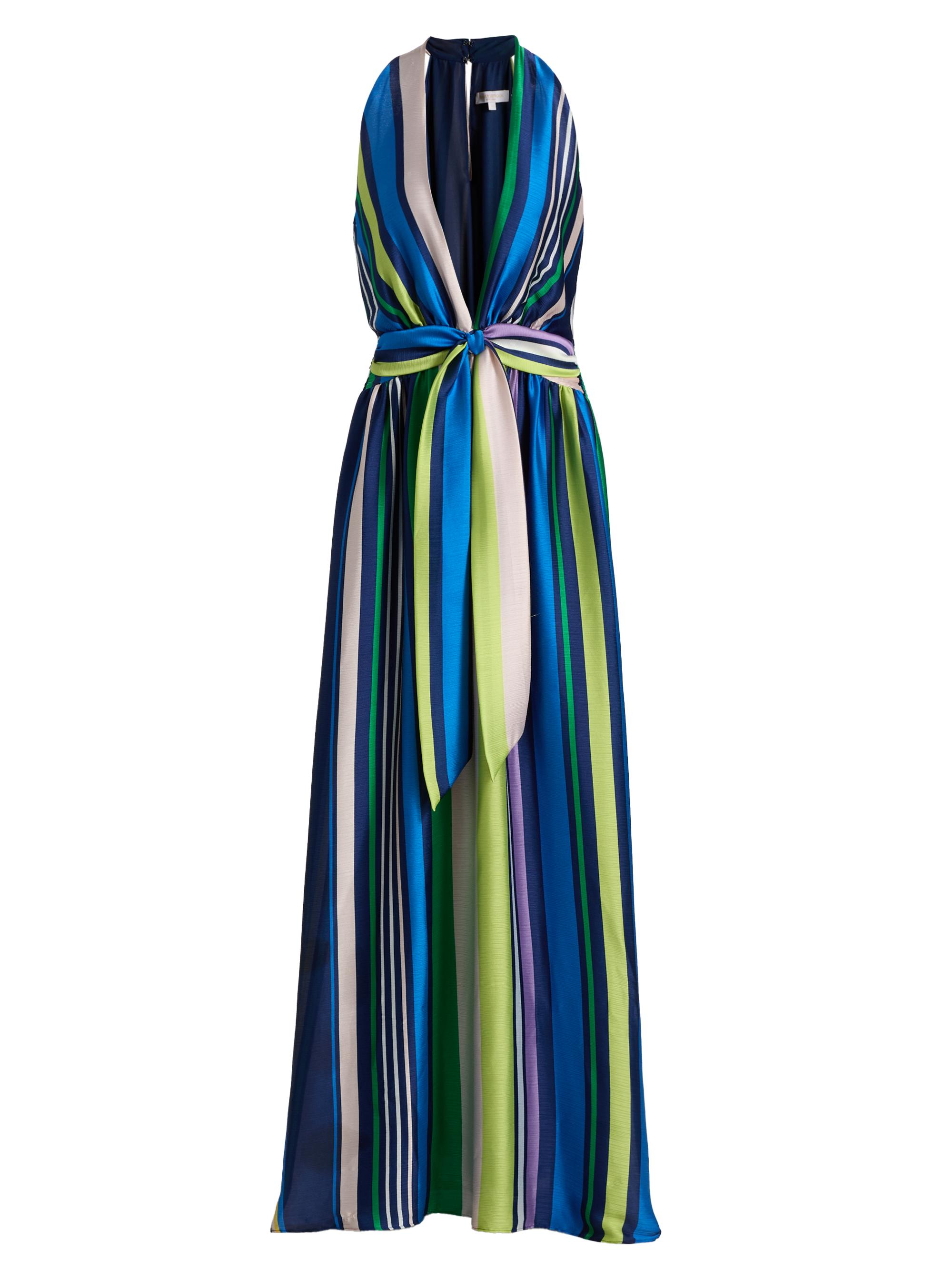 Ramy Brook Women's Kamil Striped Maxi Dress - Ultramarine Stripe