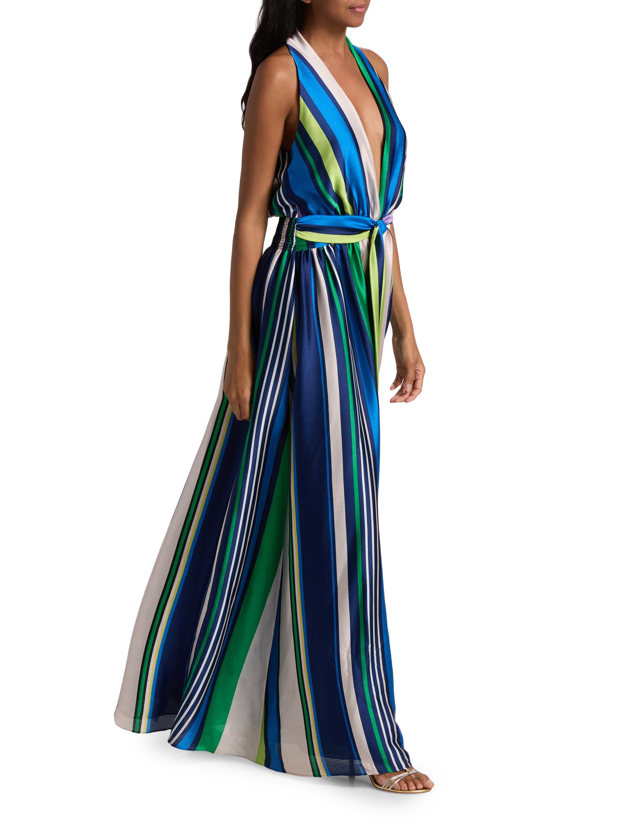 Ramy Brook Kamil Striped Maxi Dress | Saks Fifth Avenue