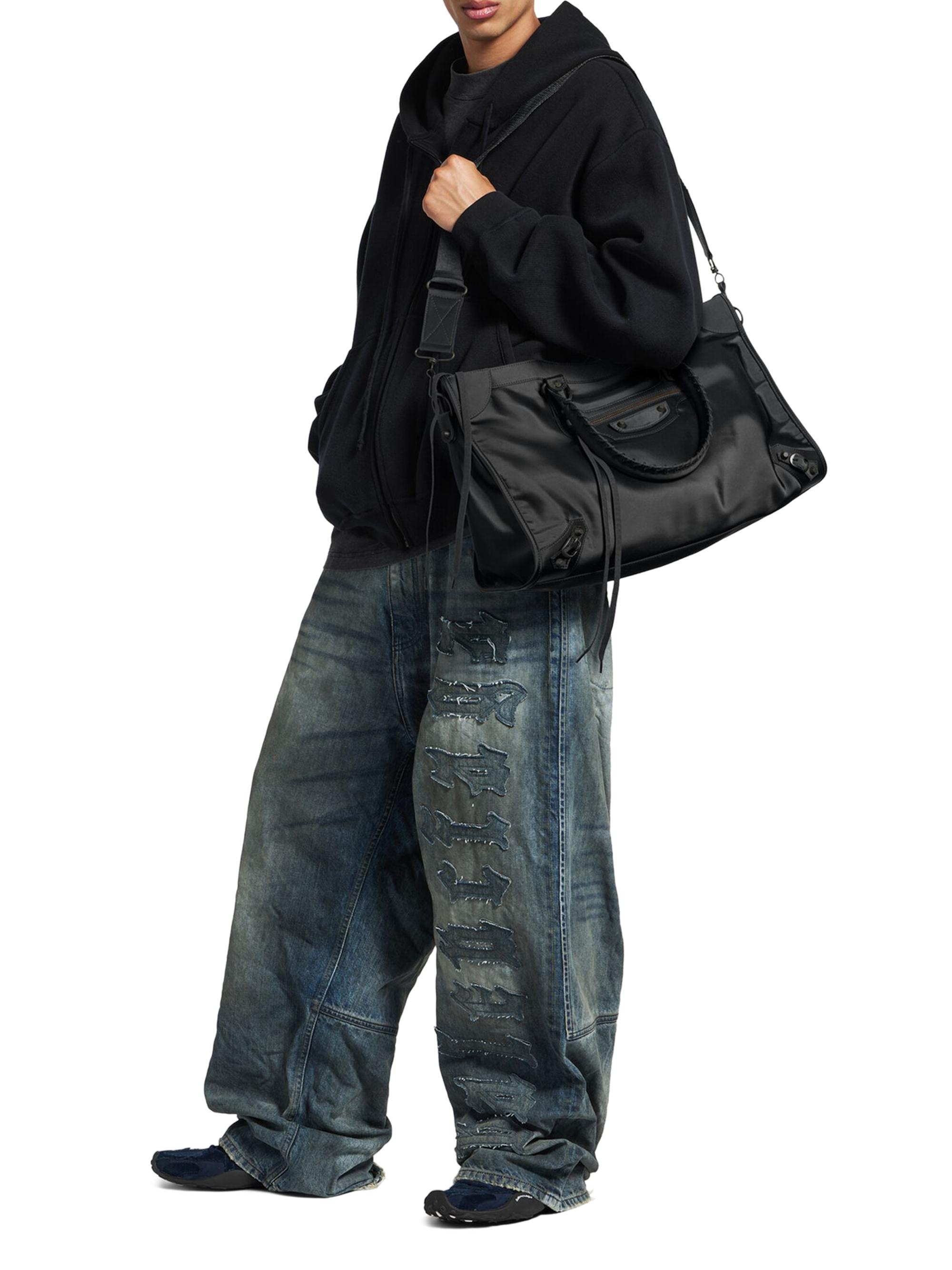 Balenciaga Men's Le City Tote Bag - Black